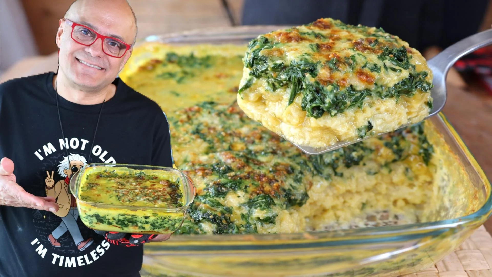 PASTICCIO Cremoso di SPINACI e PATATE