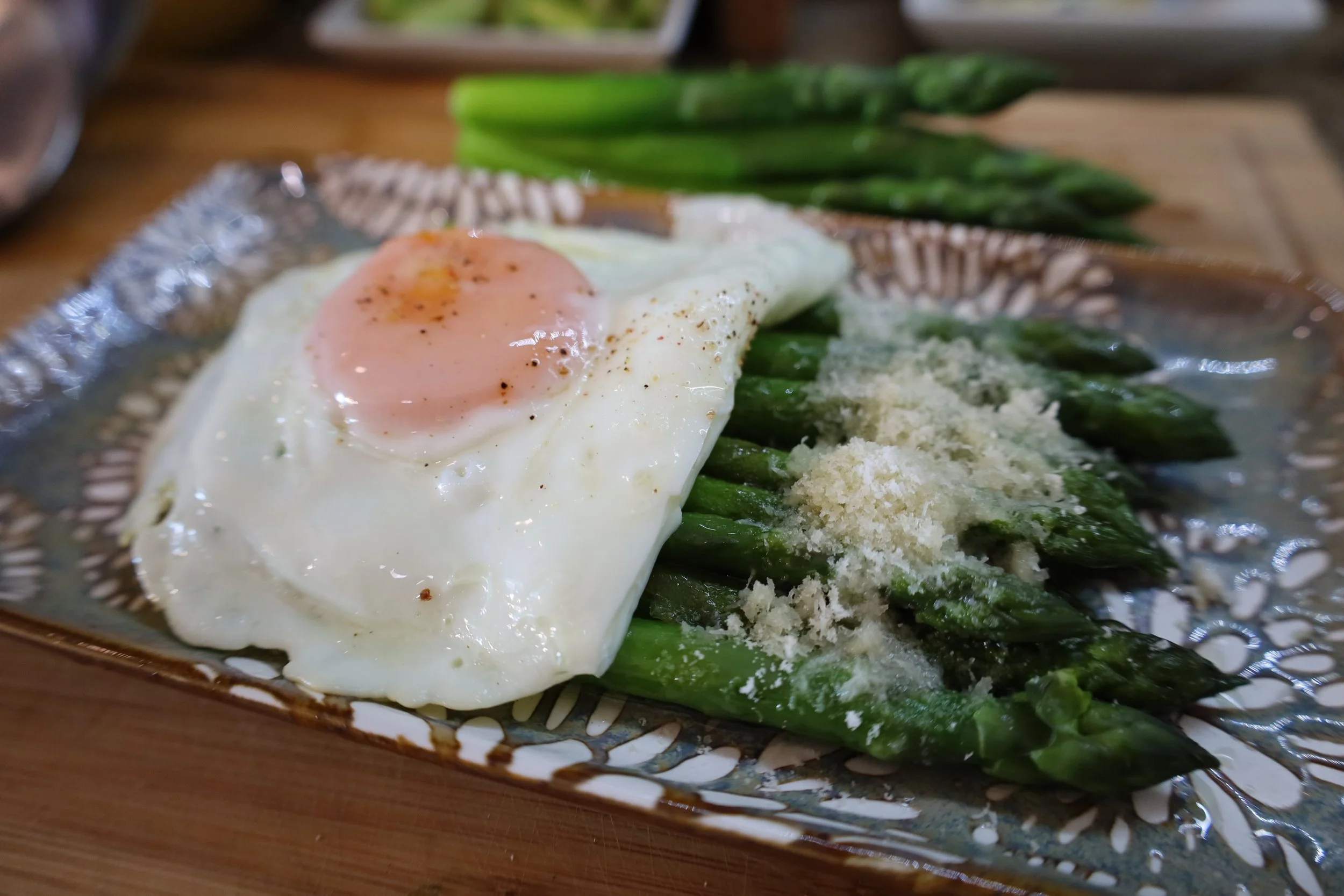 ASPARAGI con L'UOVO alla Bismarck