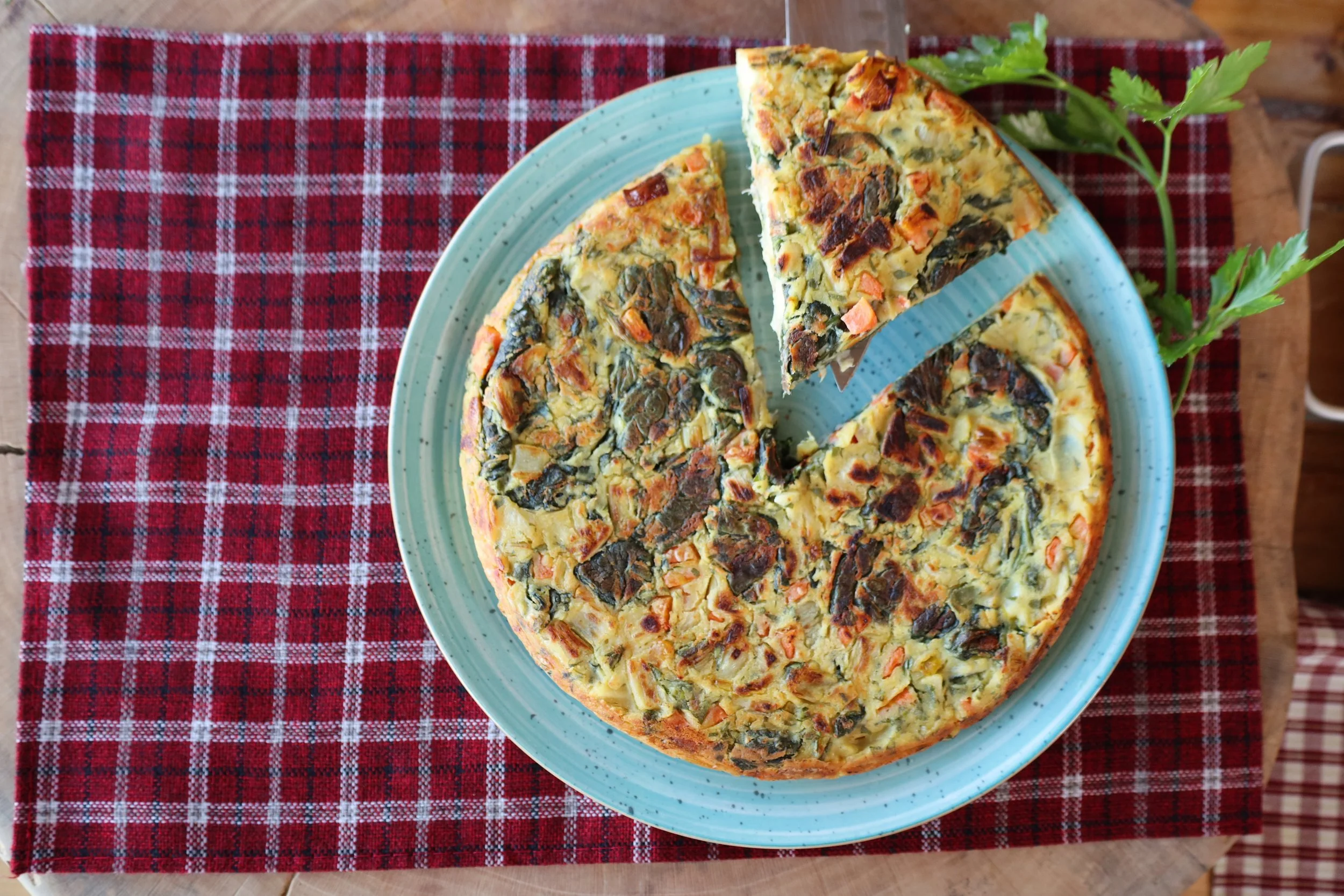FRITTATA SENZA UOVA alle VERDURE