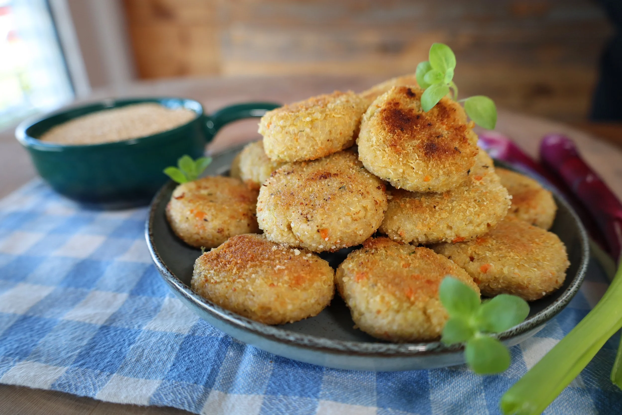 POLPETTE di QUINOA SENZA FRIGGERE