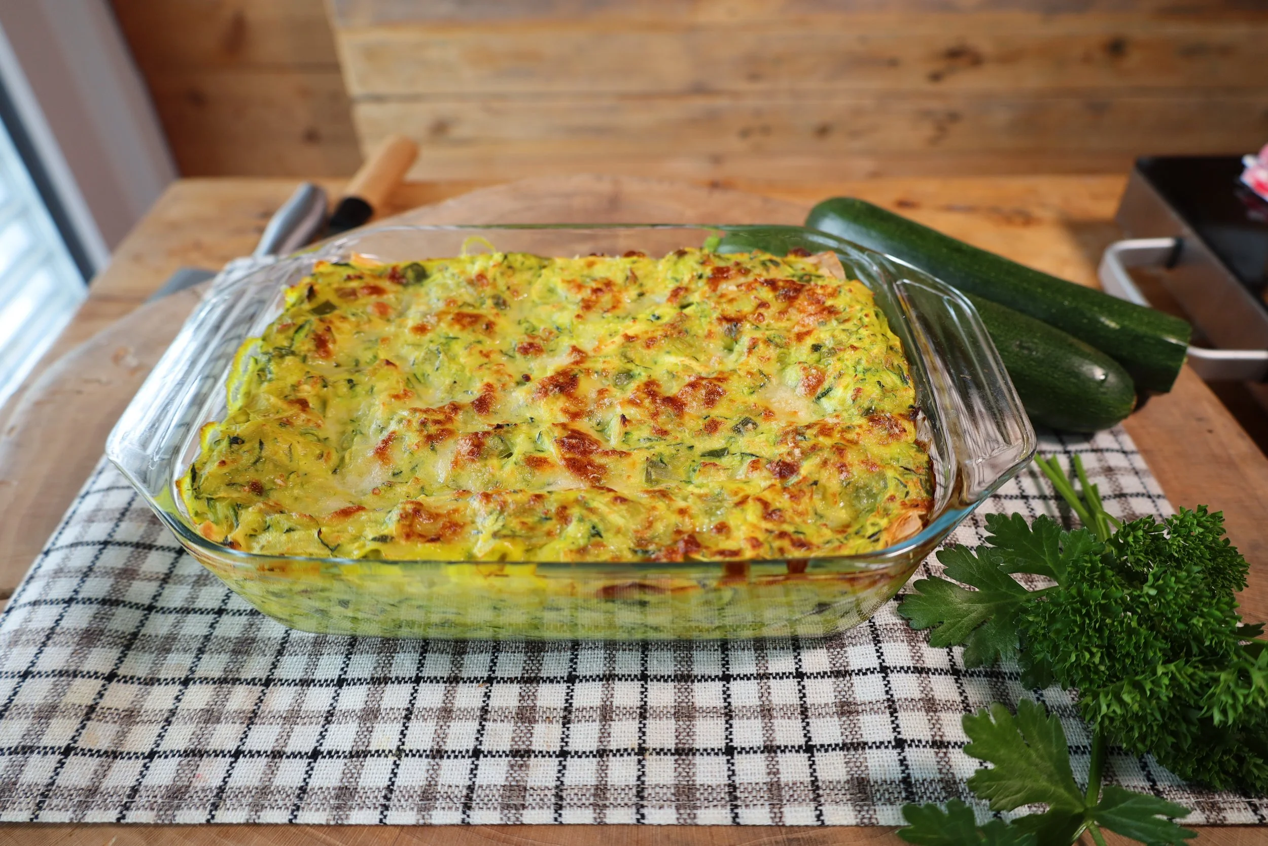 LASAGNE CREMOSE di ZUCCHINE e ZAFFERANO