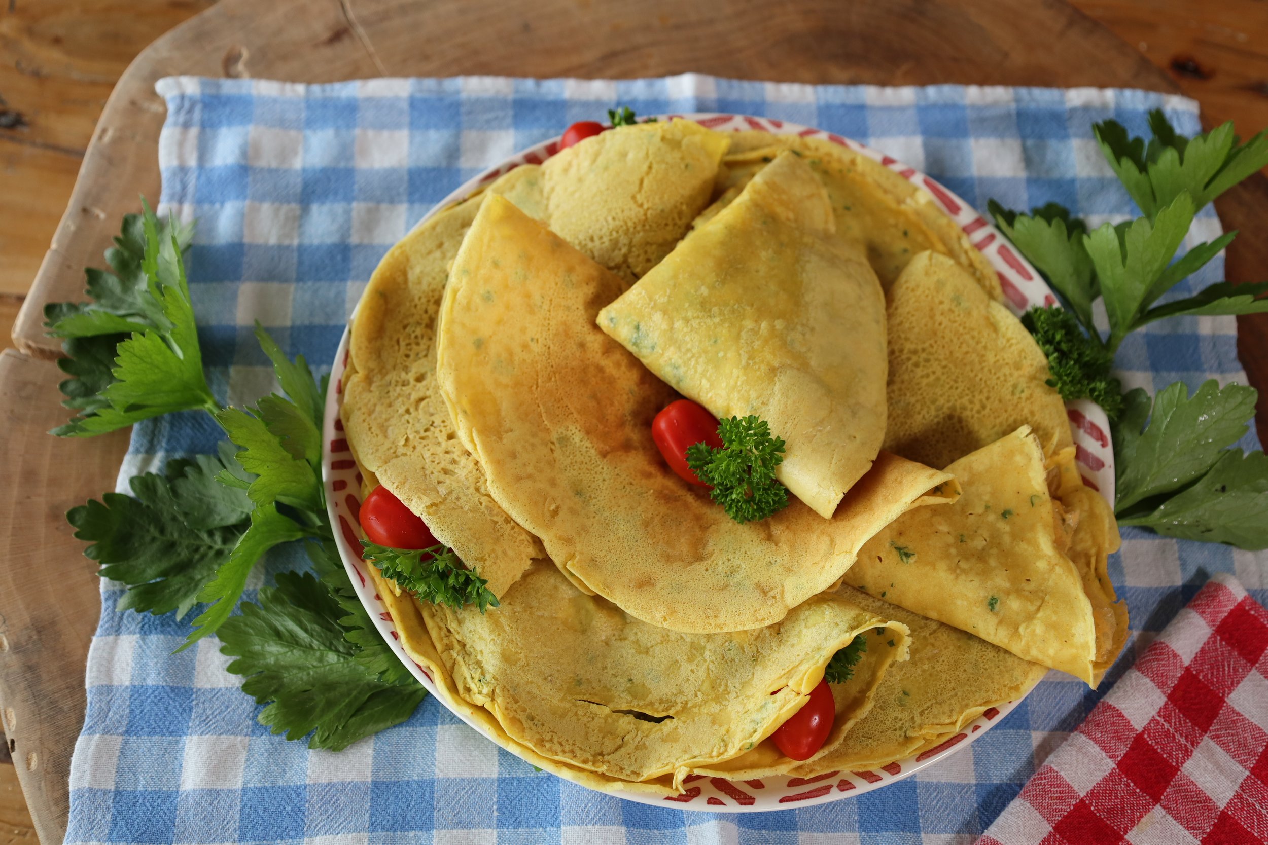 CREPES ALLE VERDURE