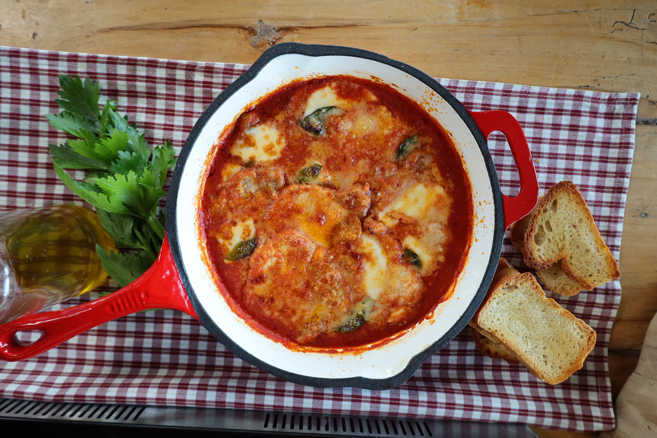 SCALOPPINE alla PARMIGIANA