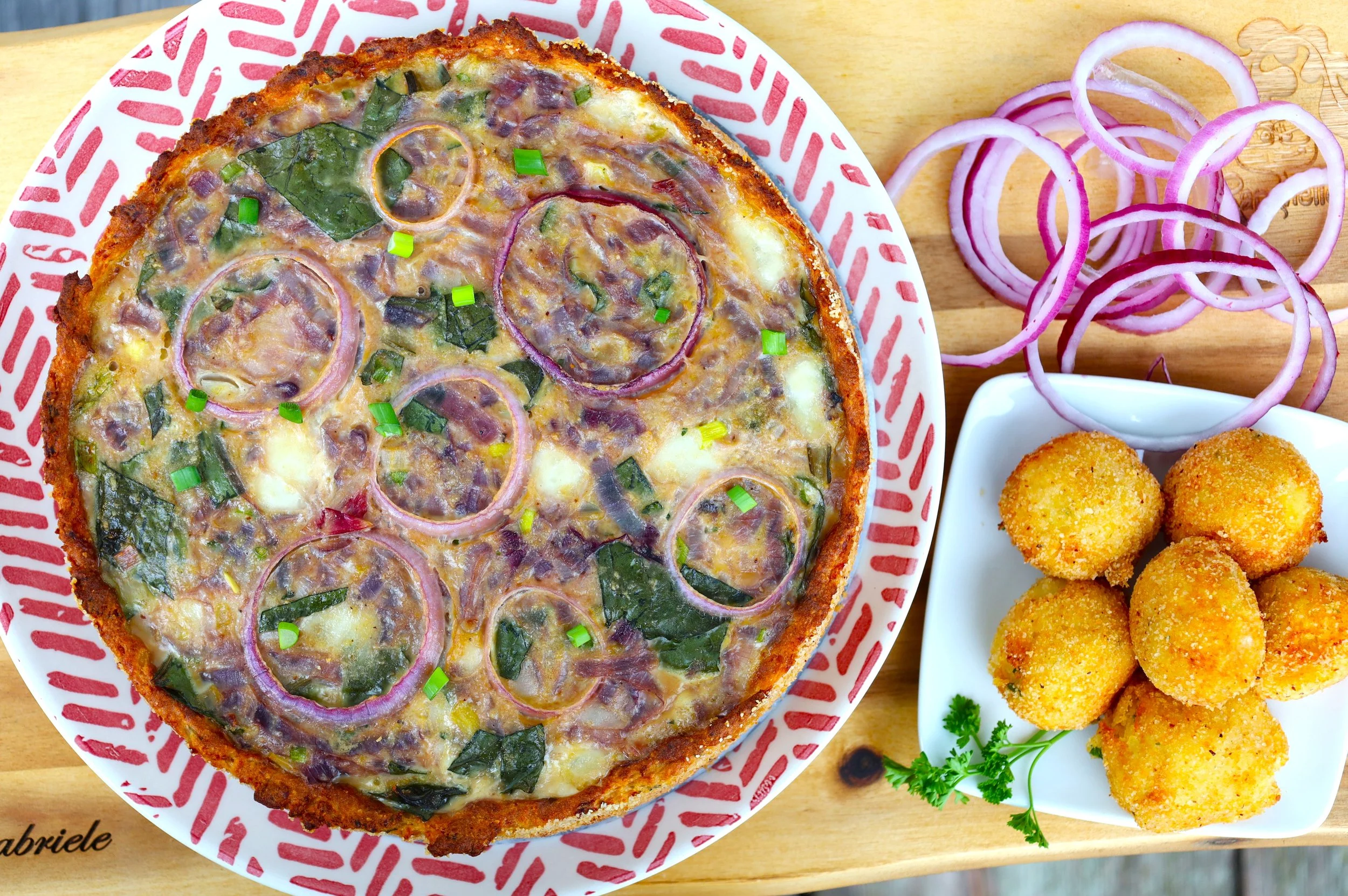 TORTA PATATE E CIPOLLA