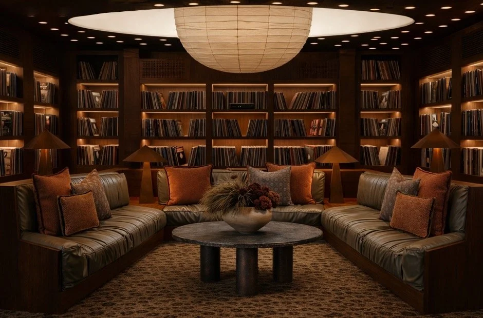 First Floor Private Room & Library