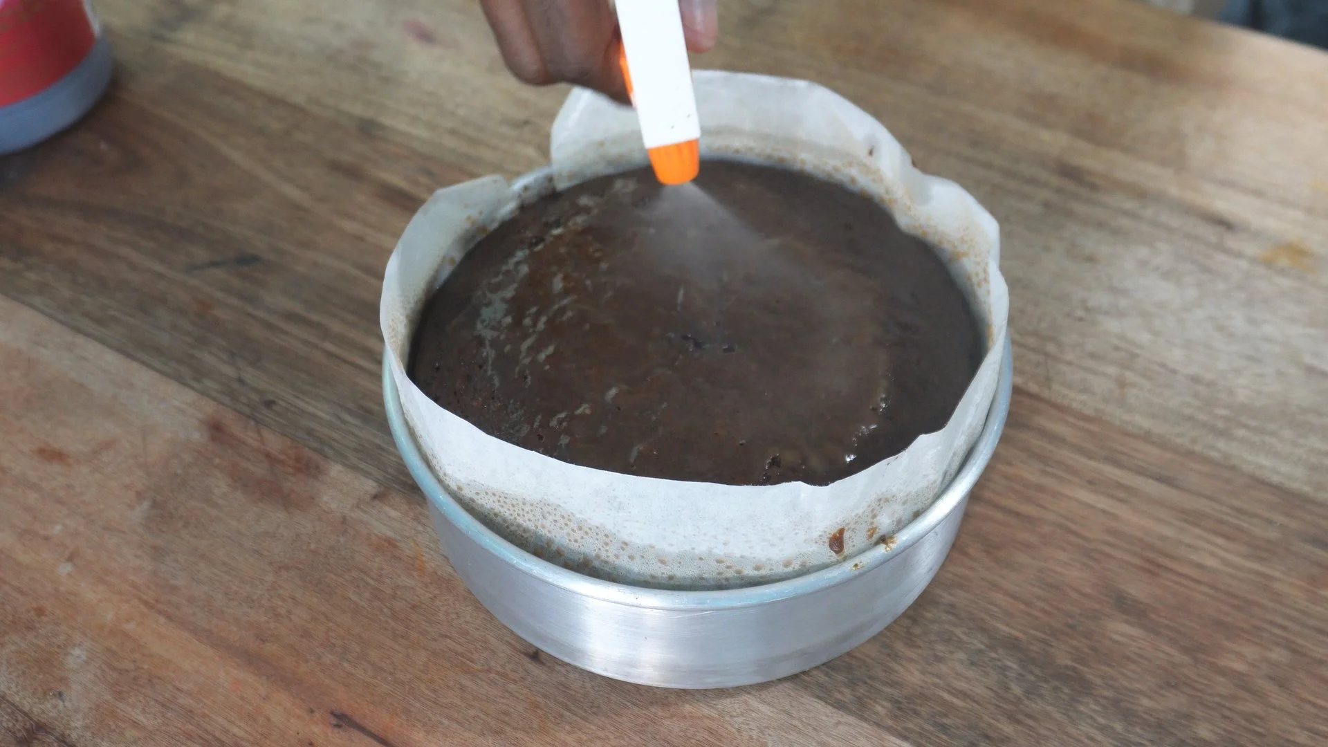 soaking christmas cake
