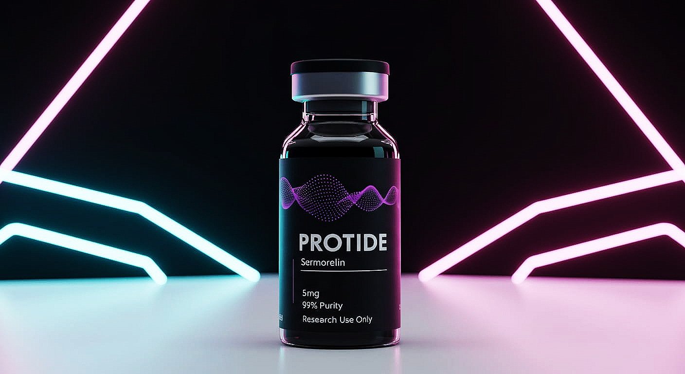 Sermorelin, a synthetic peptide analog of growth hormone-releasing hormone (GHRH), is a valuable research tool investigated for its ability to stimulate growth hormone (GH)