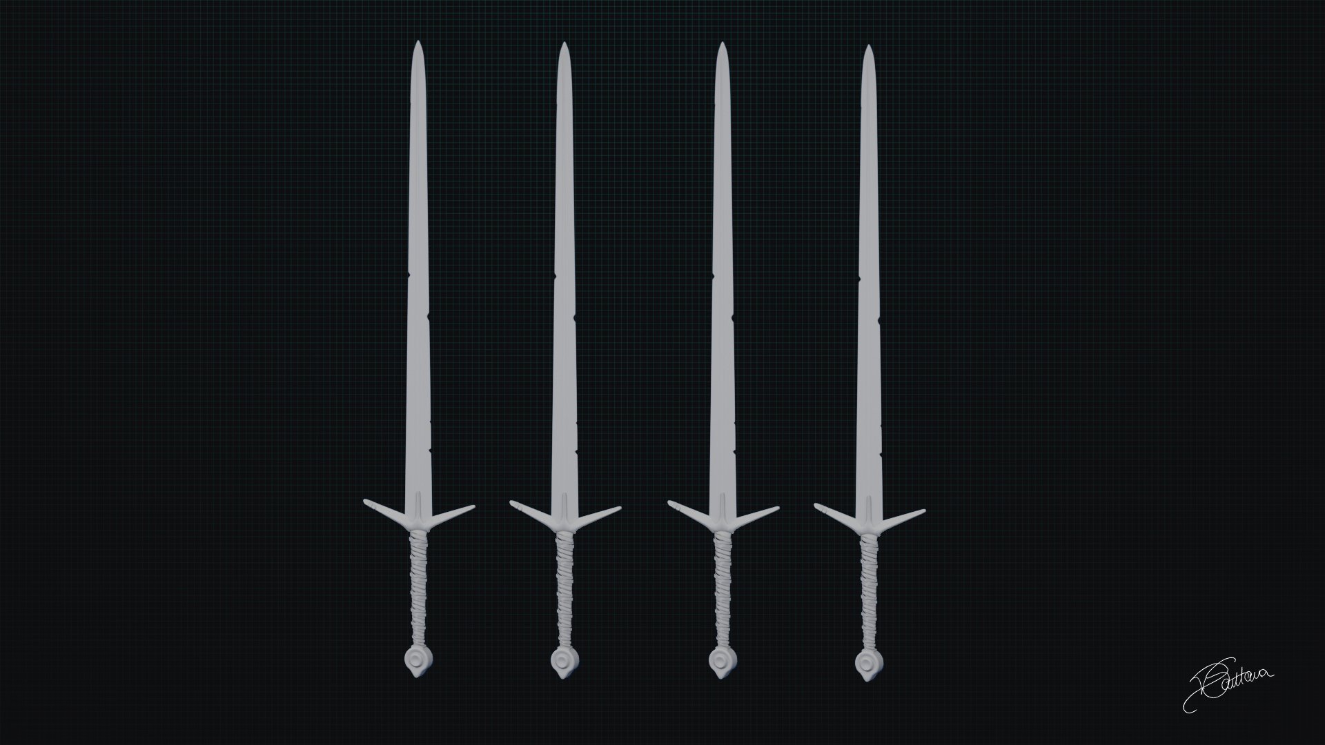Medieval longsword