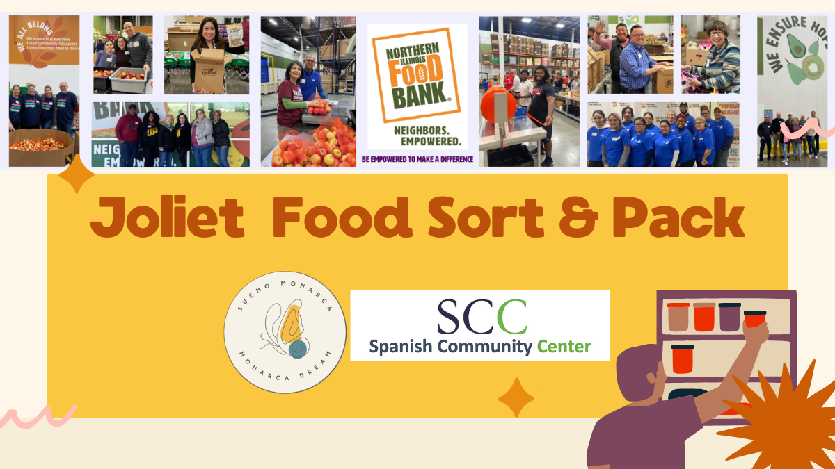 JOLIET Community Service: Food Sort &amp; Pack