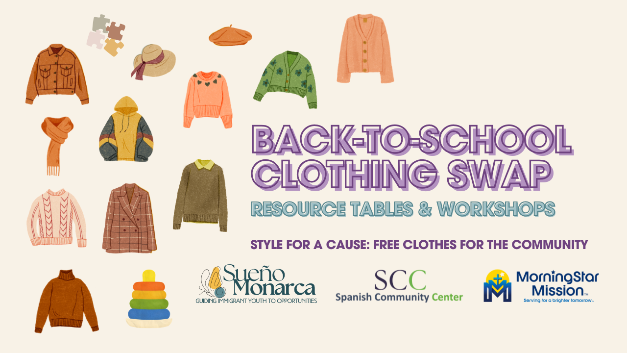 SCC x SM x MorningStar Mission Back-to-School Clothing Swap