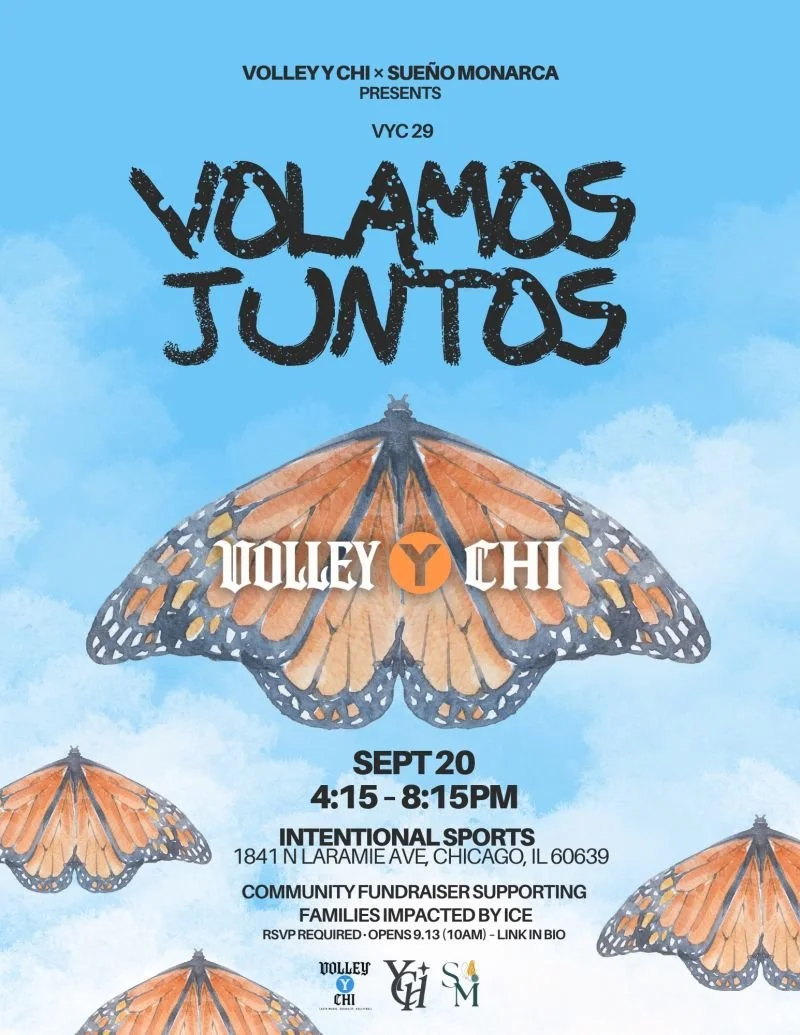 Monarcadream x VolleyYCHI Fundraiser VOLAMOS JUNTOS 2026