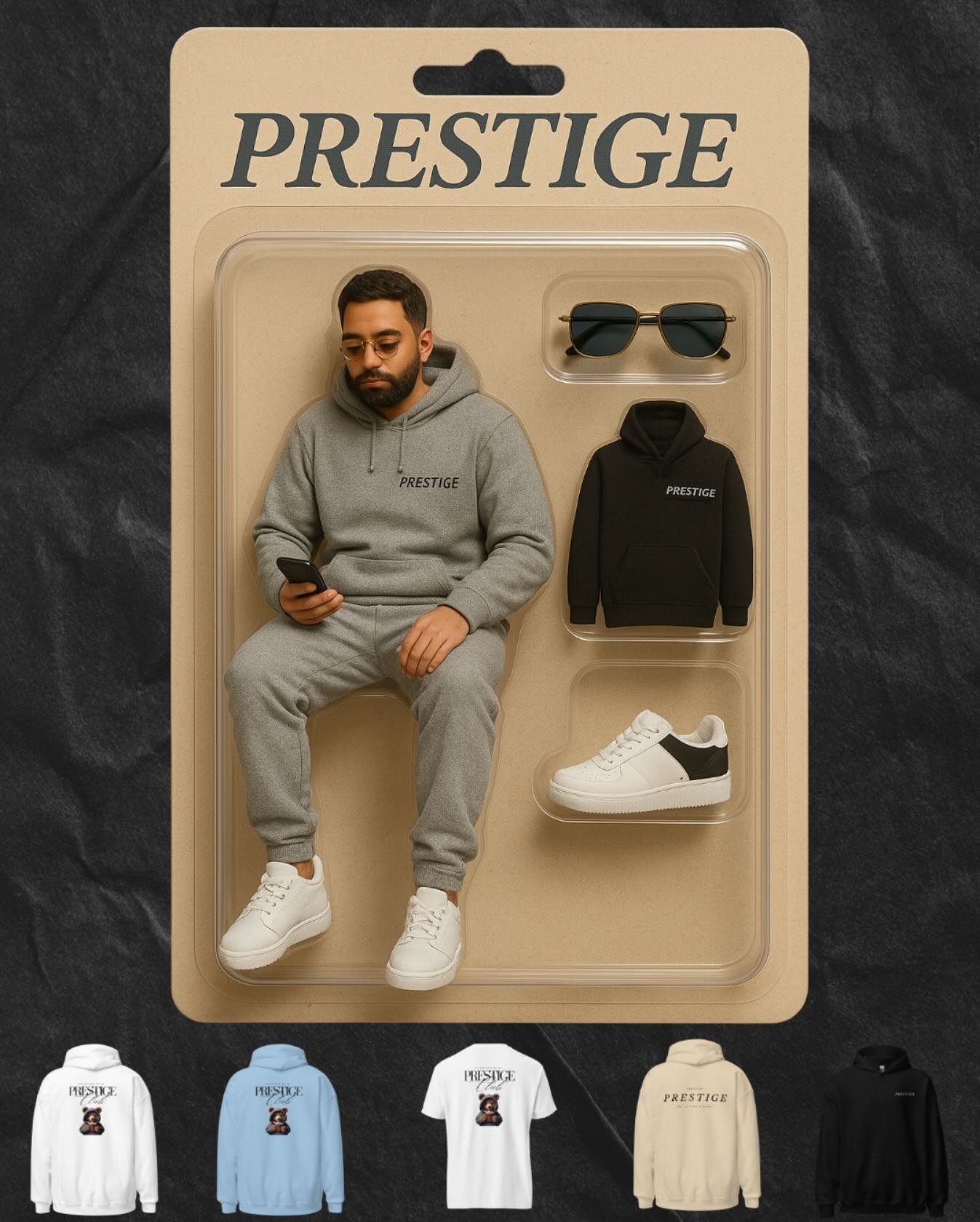 Checkout our collection NOW AT prestigeclothing.co.uk 🤯🔥🔥
Members club hoodie with the bear that&rsquo;s loved by all. Original collection with a sleek and elegant design 😮&zwj;💨😮&zwj;💨 What more could you need 😏
