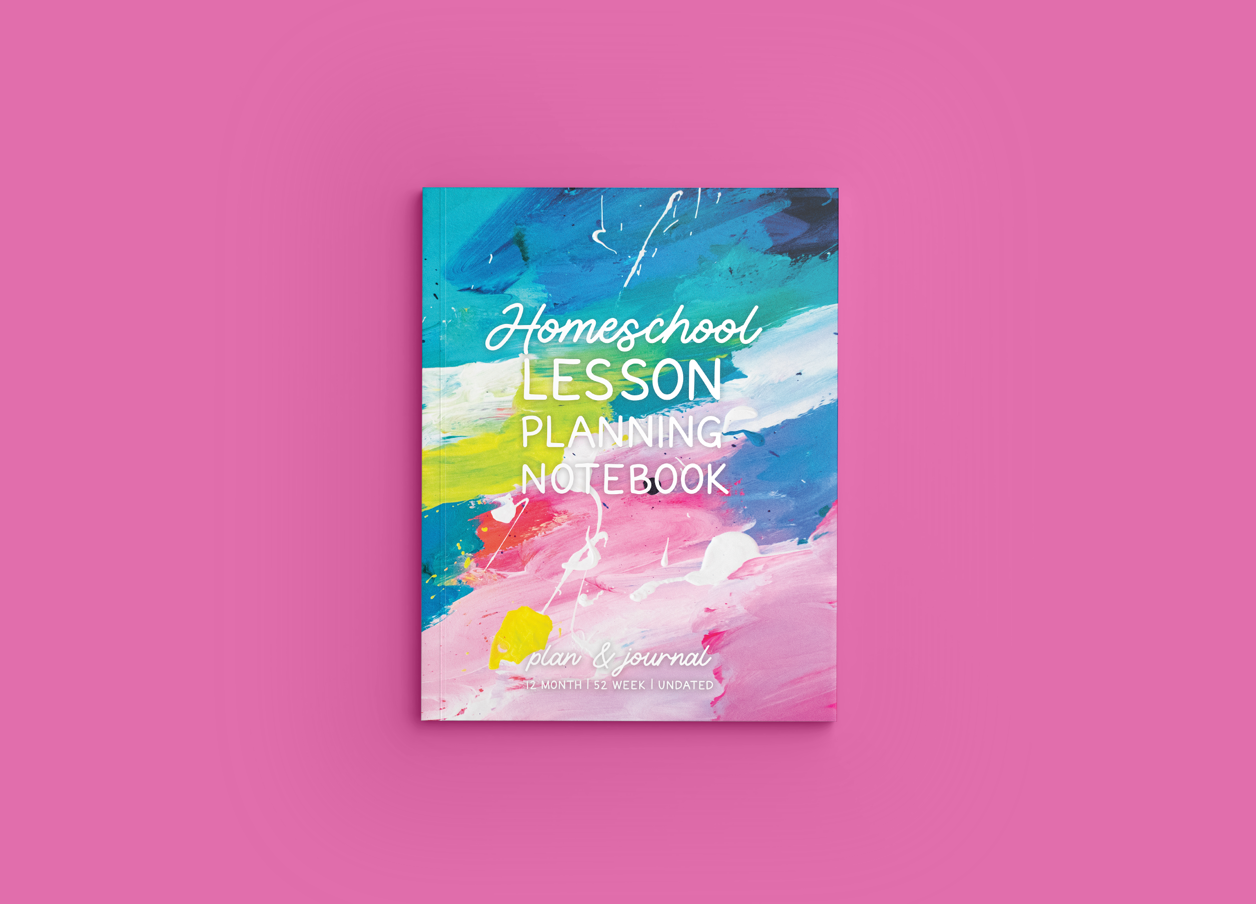 Mockup 1 ARTIST SERIES - HOMESCHOOL LESSON PLANNING NOTEBOOK 2024.png