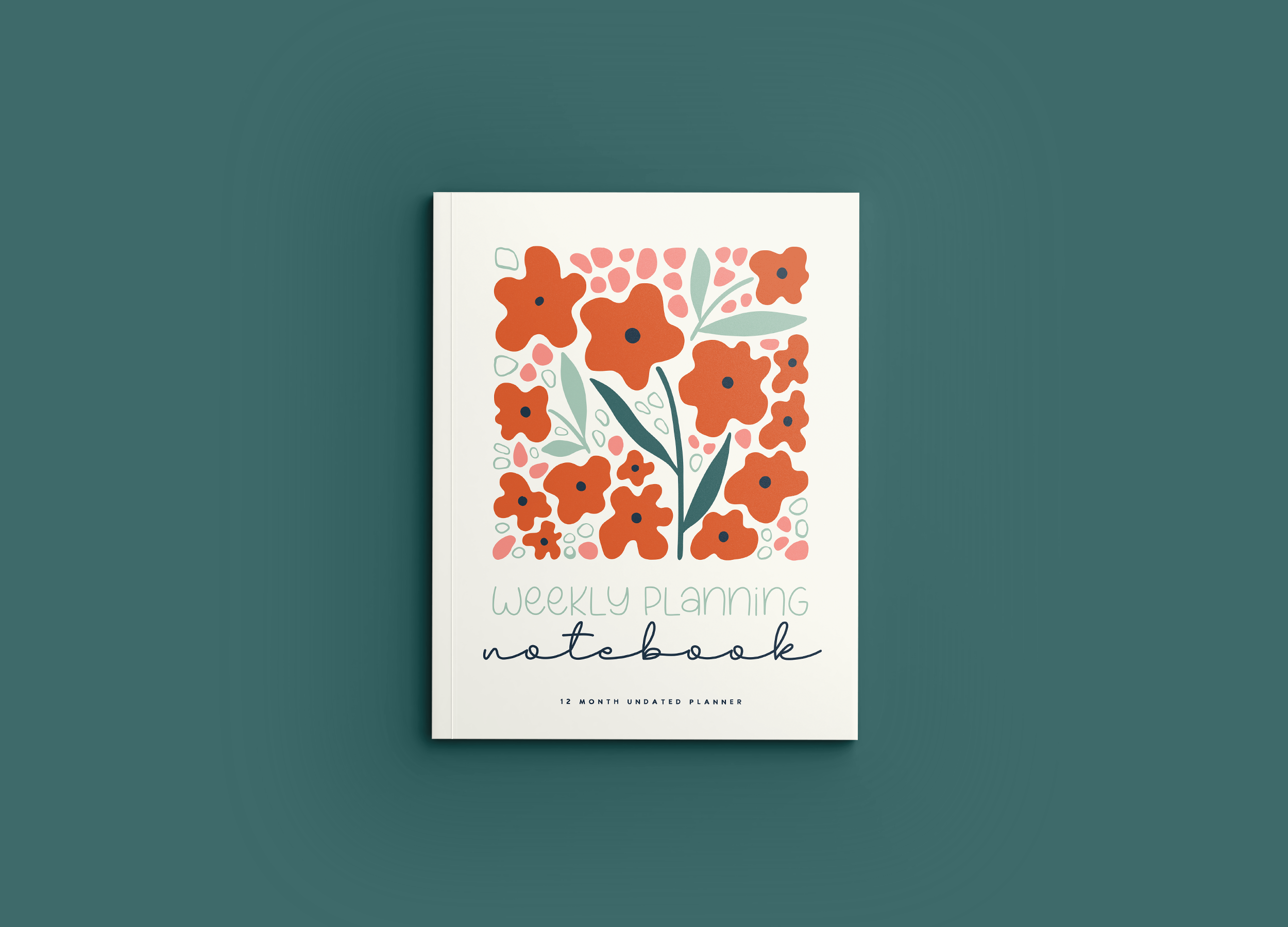 Mockup 1 WEEKLY PLANNING NOTEBOOK Retro Garden Series.png
