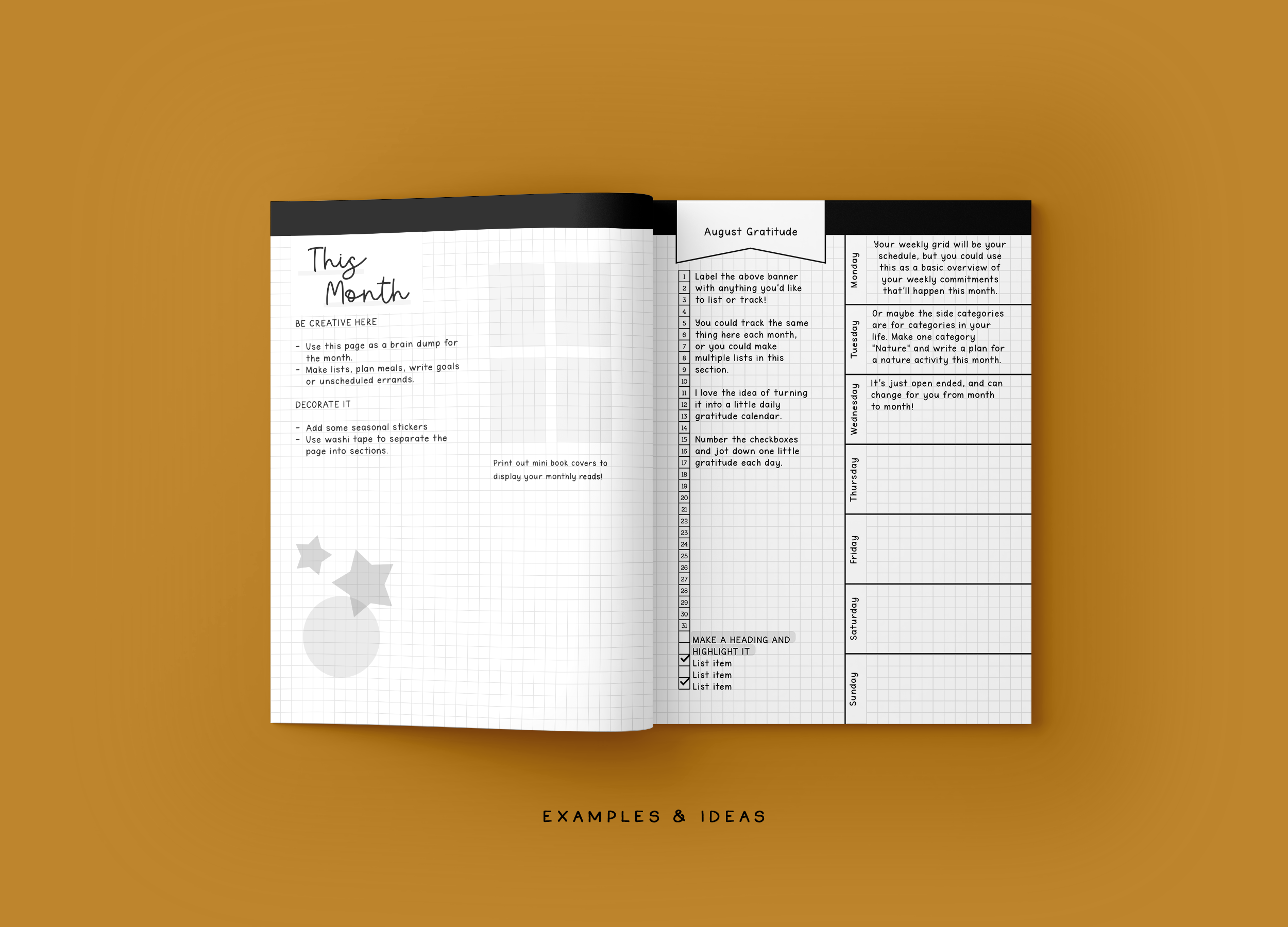 Mockup 3a WEEKLY PLANNING NOTEBOOK Gold Bouquet Series.png
