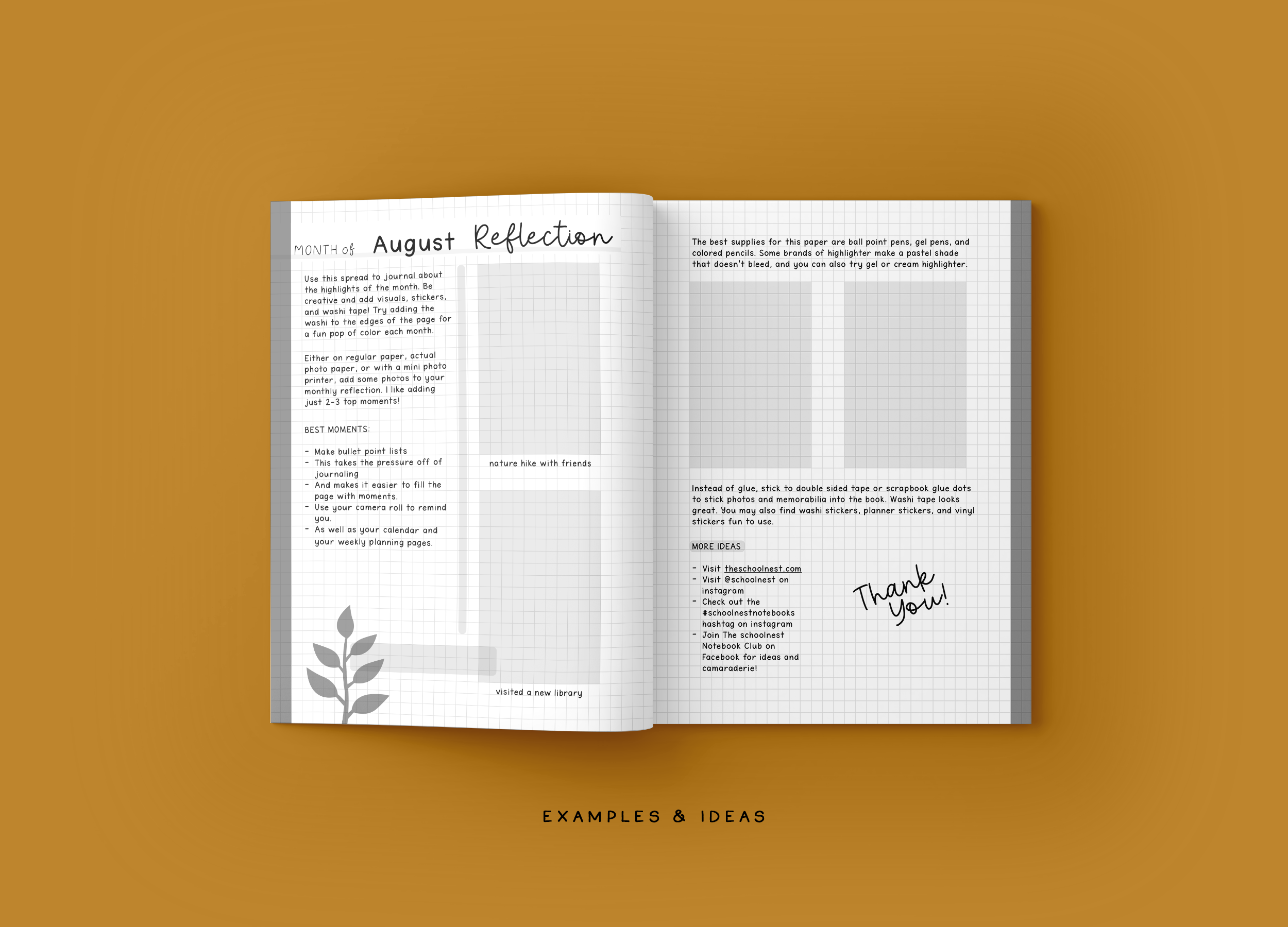 Mockup 5a WEEKLY PLANNING NOTEBOOK Gold Bouquet Series.png