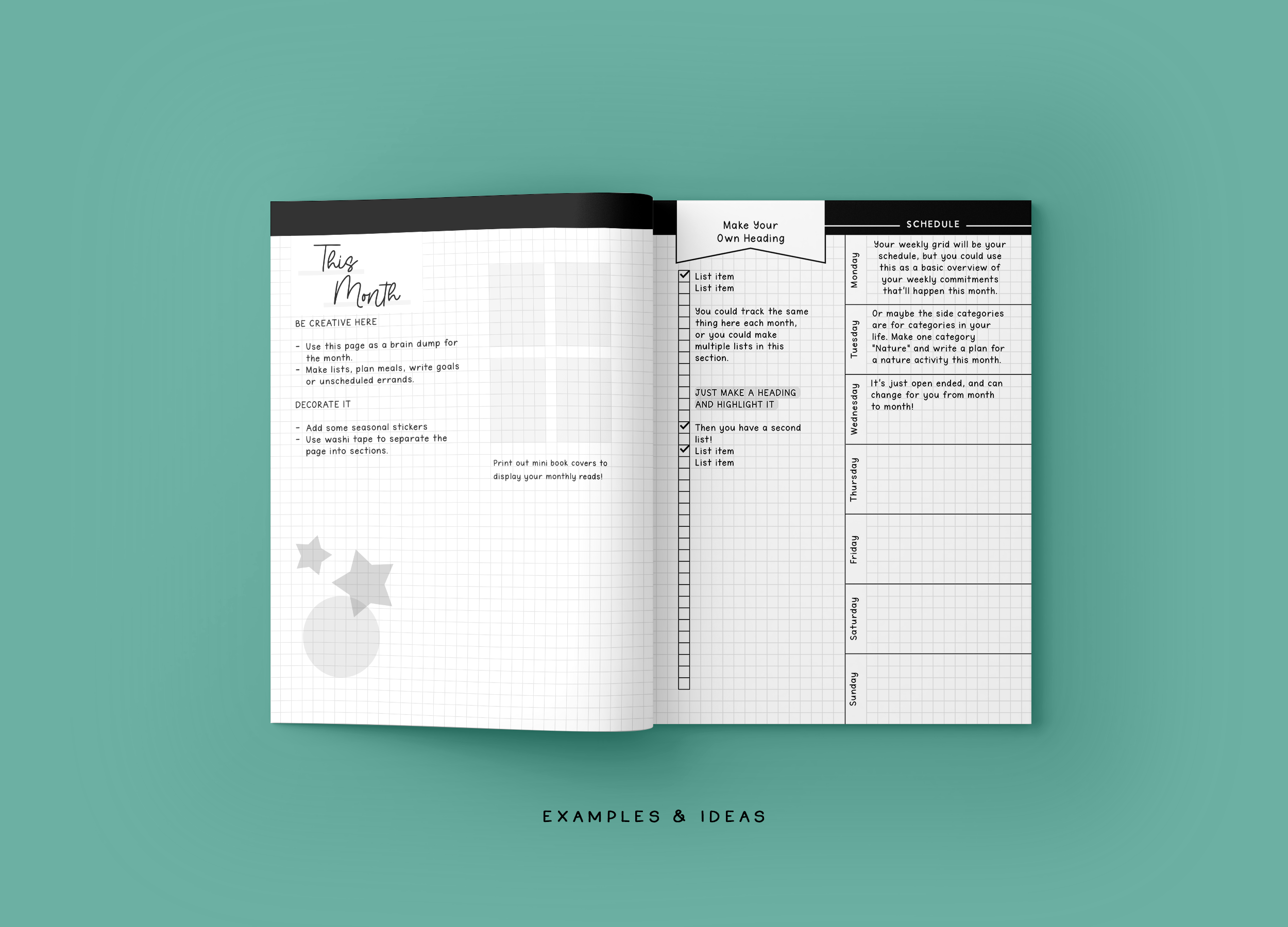 Mockup 3a WEEKLY PLANNING NOTEBOOK Aqua Jungle Series.png