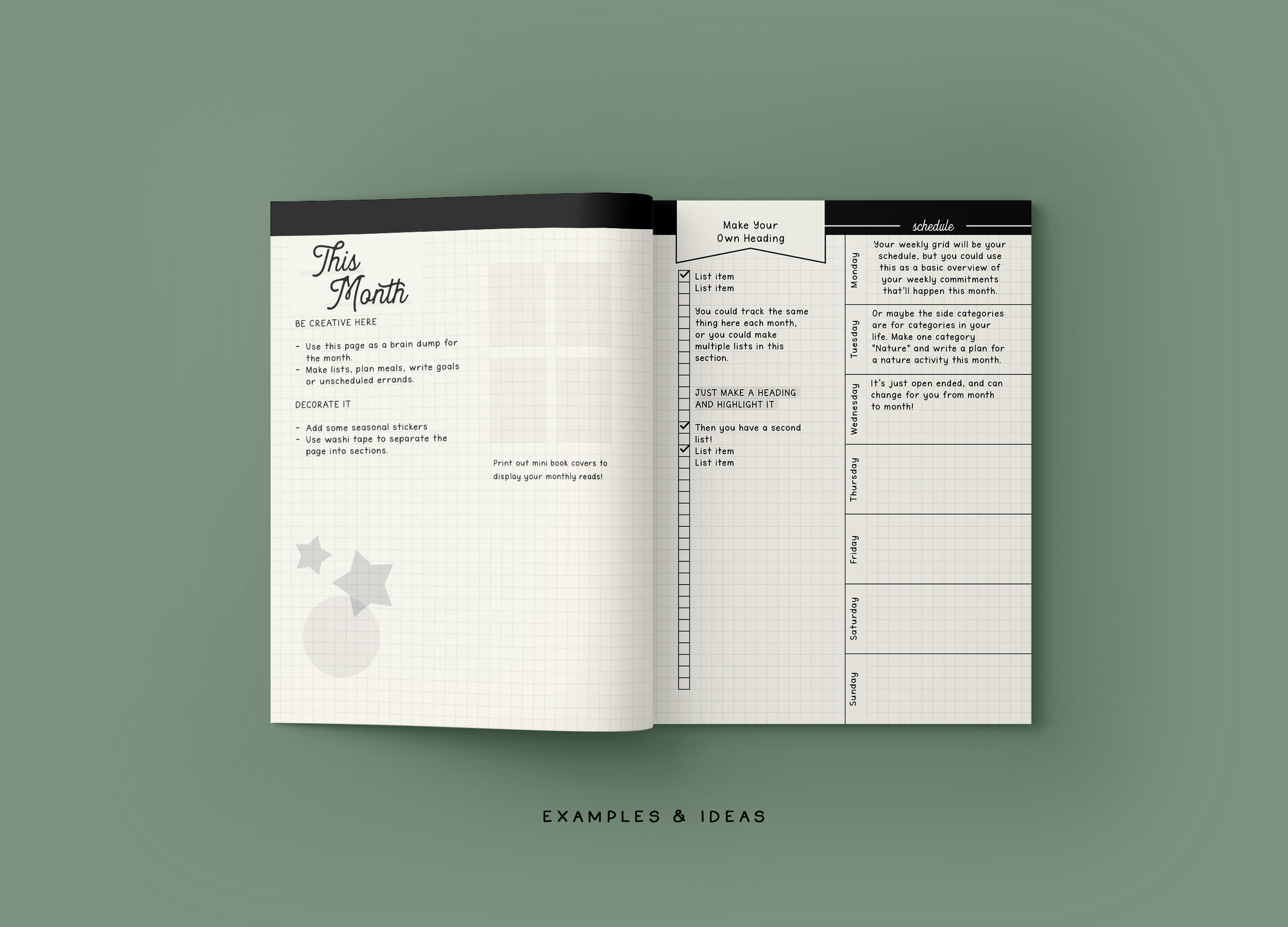 Mockup 3a WEEKLY PLANNING NOTEBOOK Sage Nature Series.png