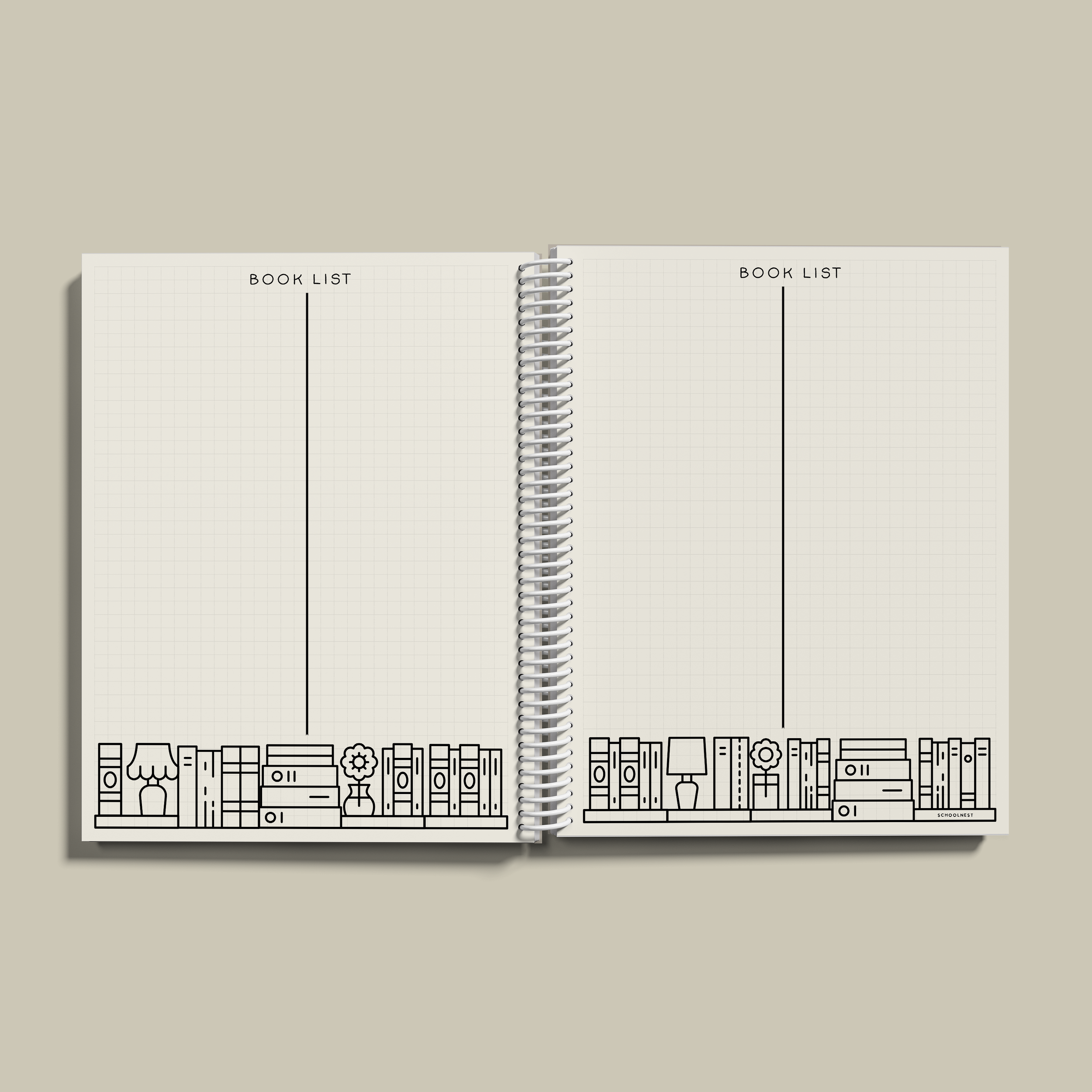 1a Handmade Homeschool Minimalist Planner - Cream Nature Series - Cover Interior 9.png