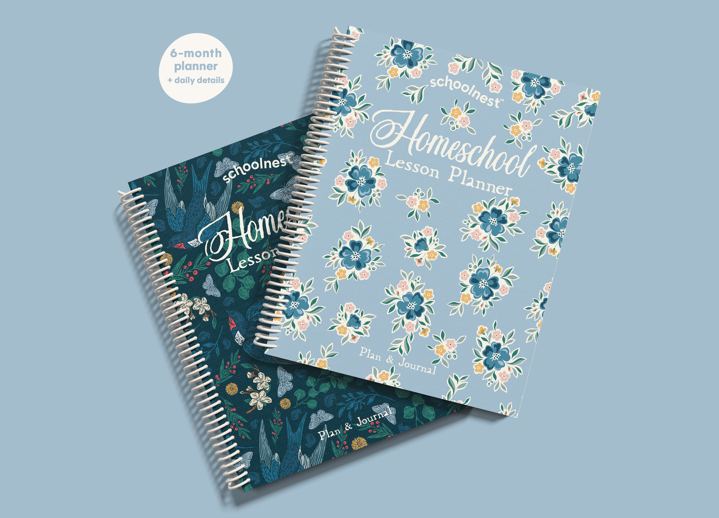 PREORDER Signature 6-Month Homeschool Lesson Planner (Daily Details Edition)