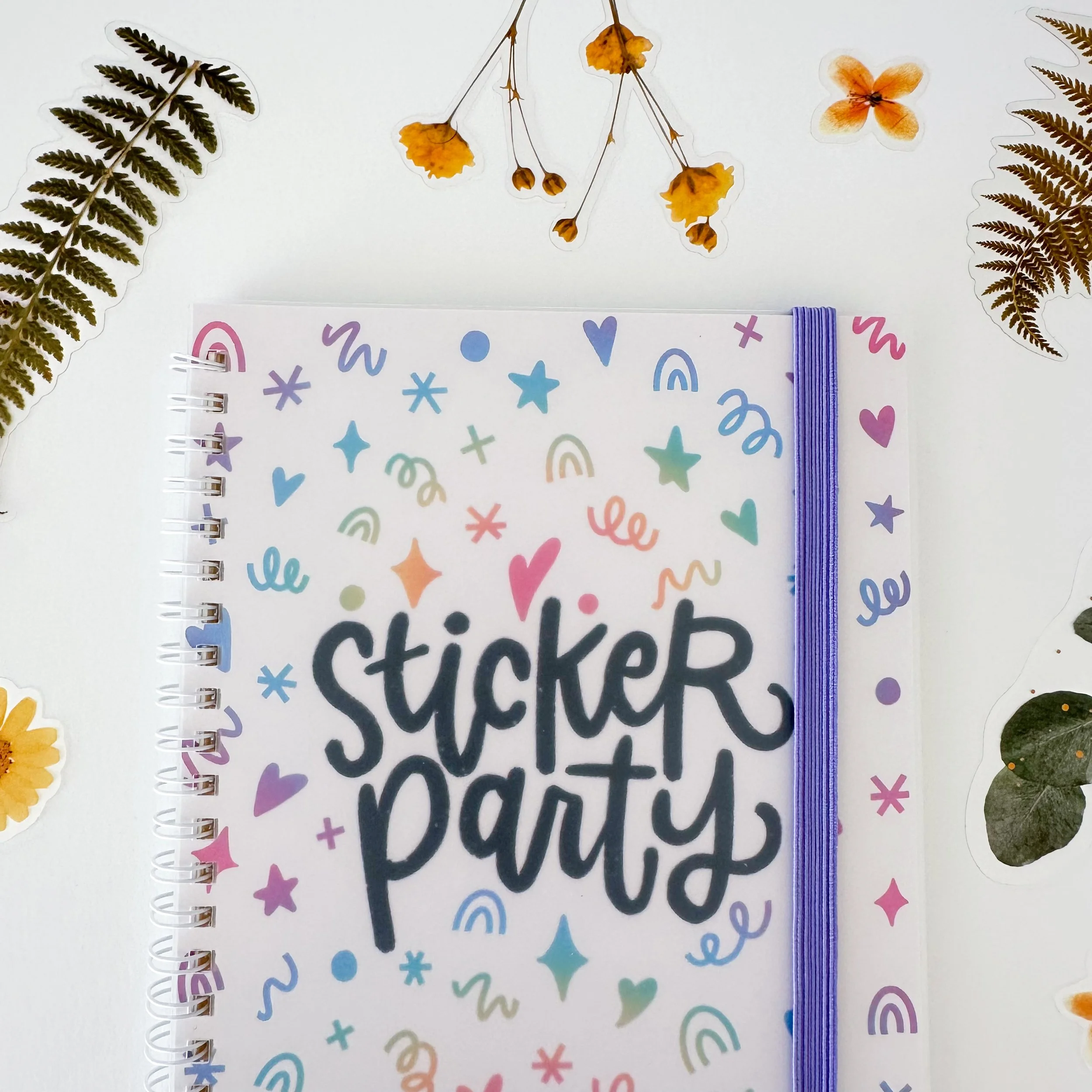 Sticker Party Sticker Release Book by NatterDoodle