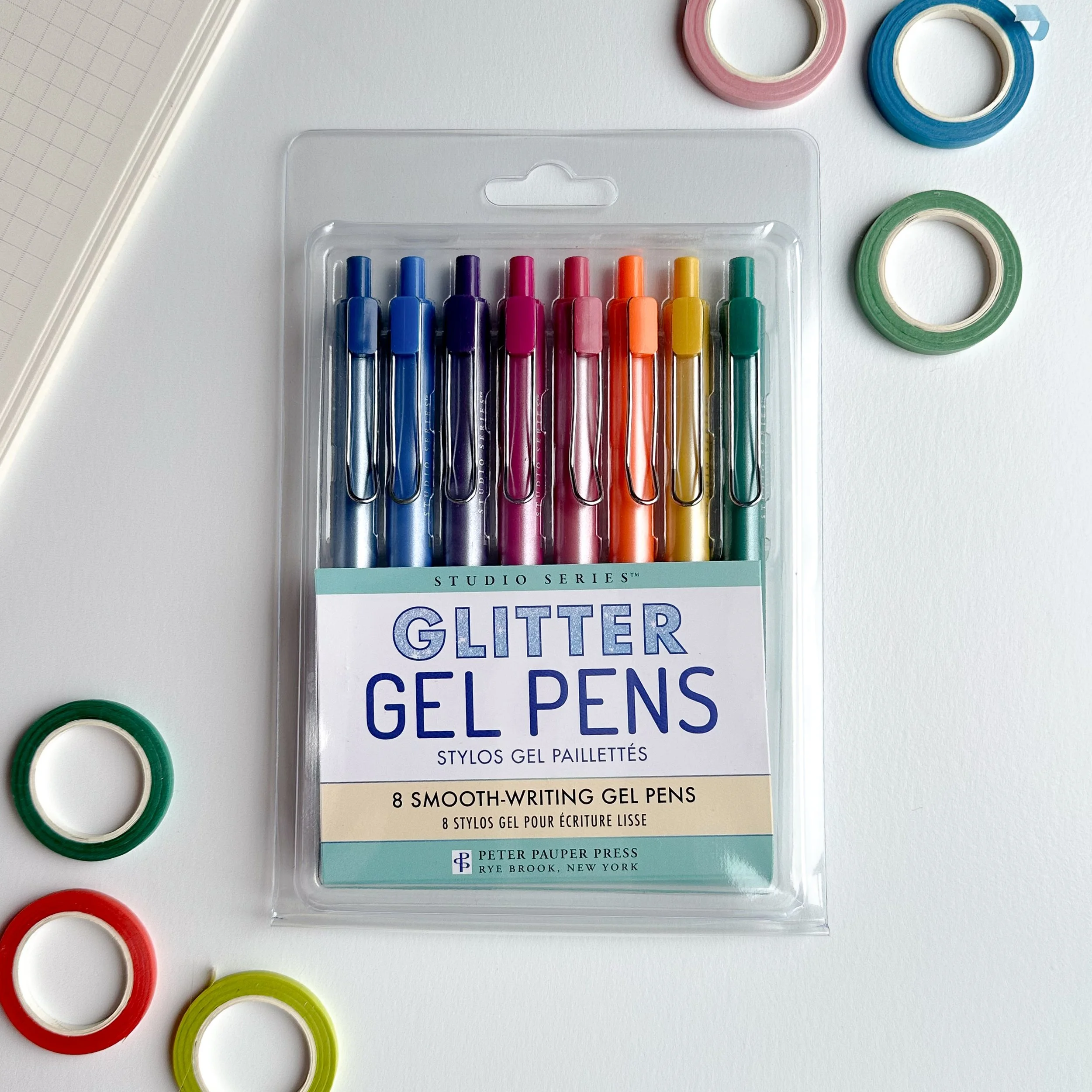 Jewel Tone Glitter Gel Pens by Peter Pauper Press 1 | schoolnest.JPG