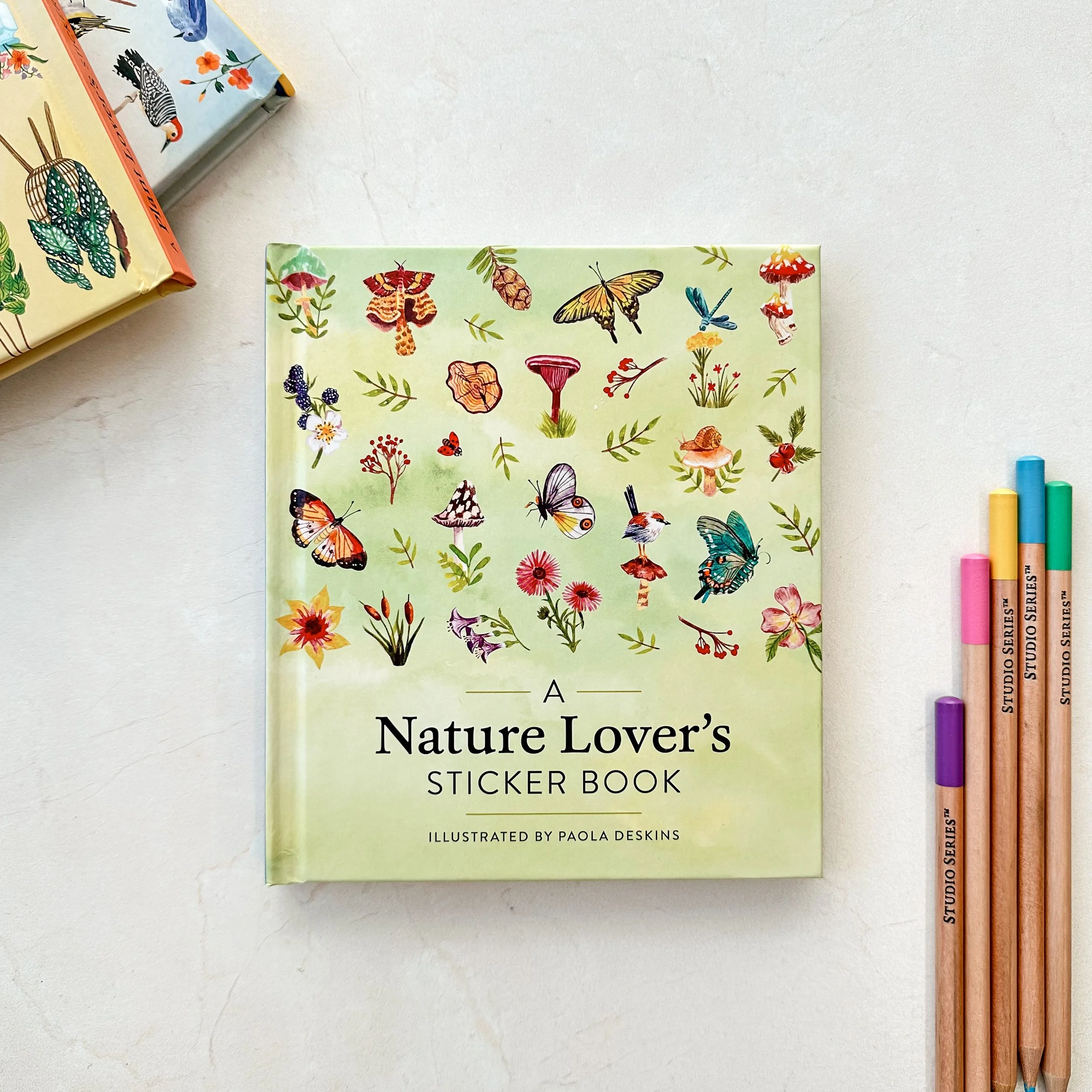 A Nature Lover's Sticker Book