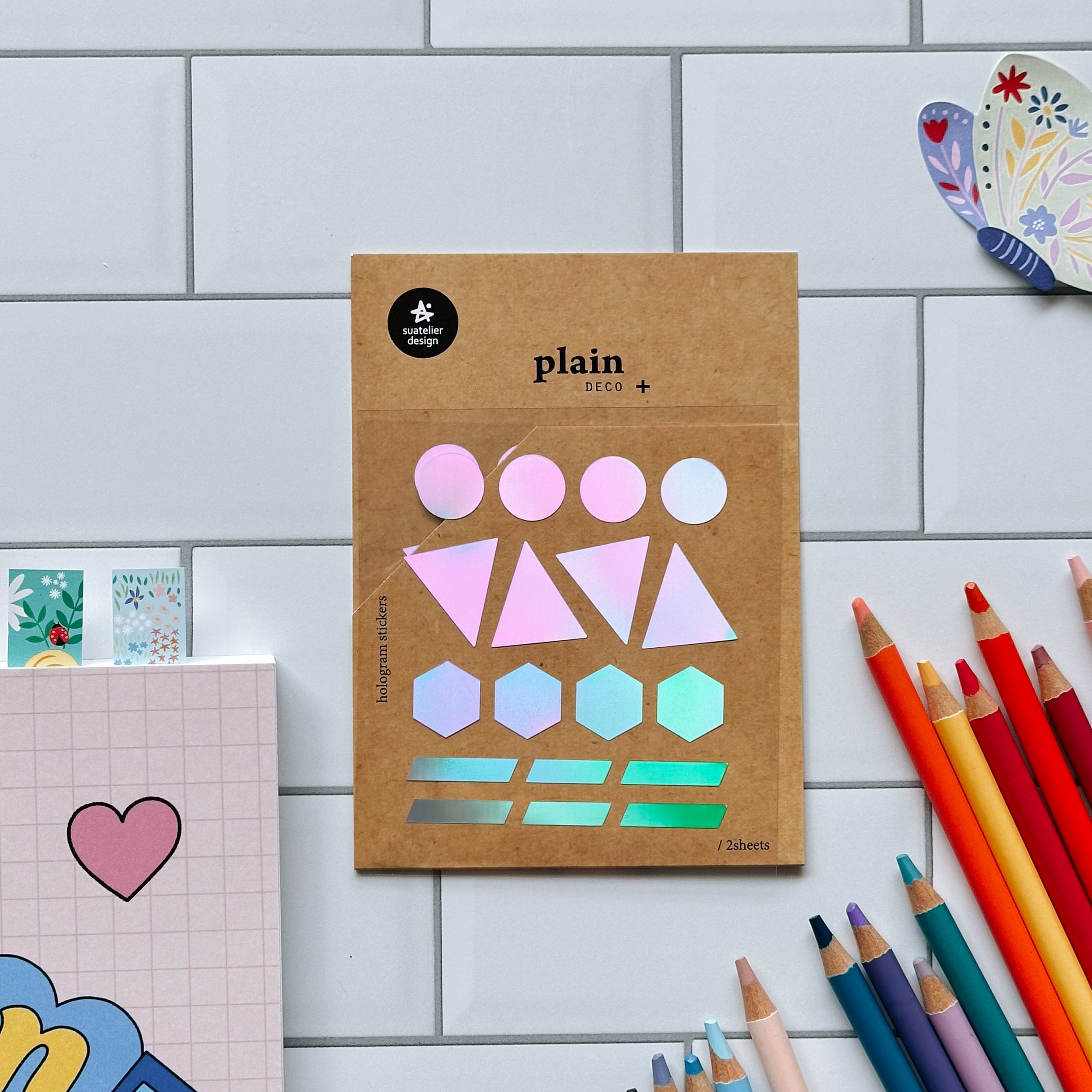 Holographic Shape Stickers