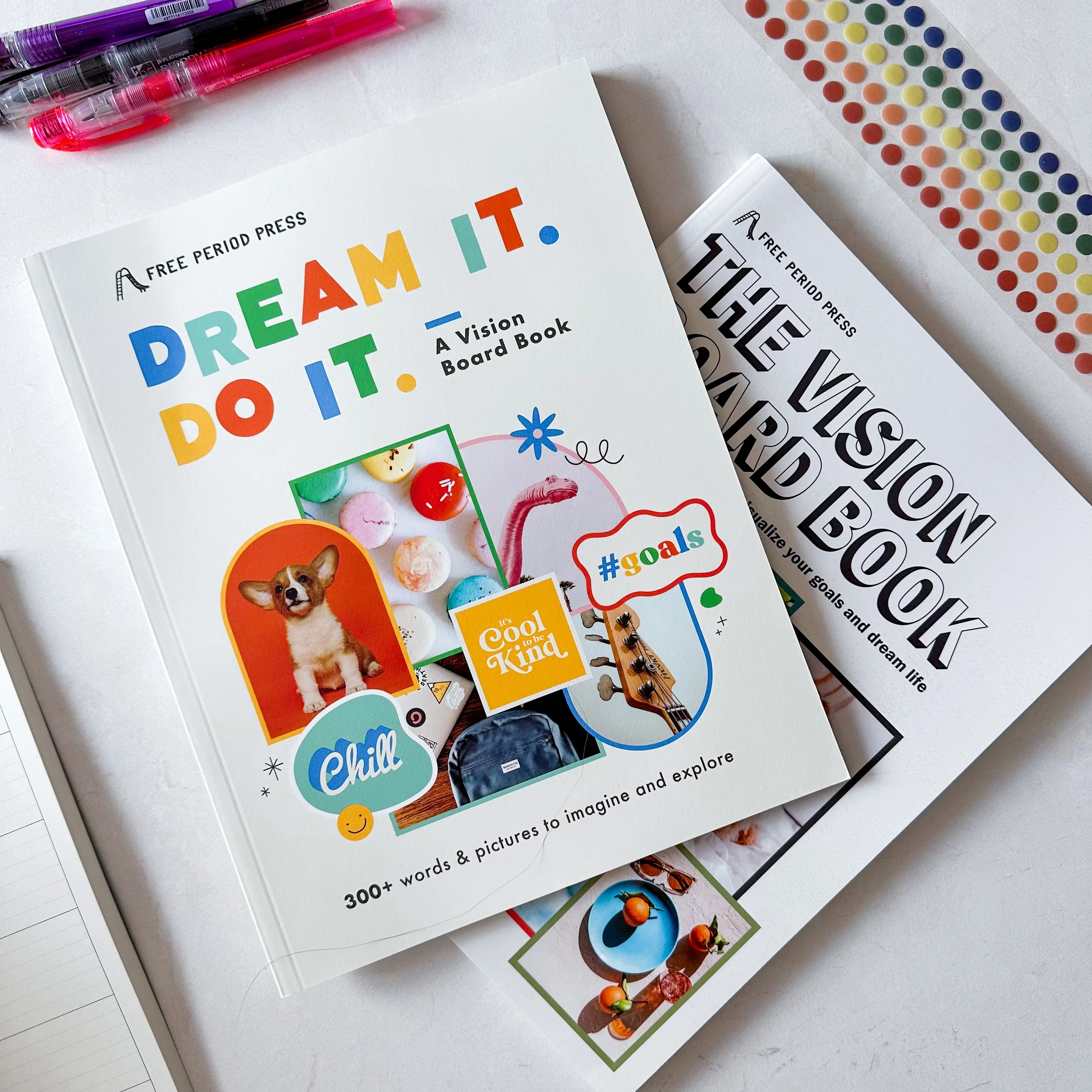 Vision Board Books by Free Period Press | schoolnest.JPG