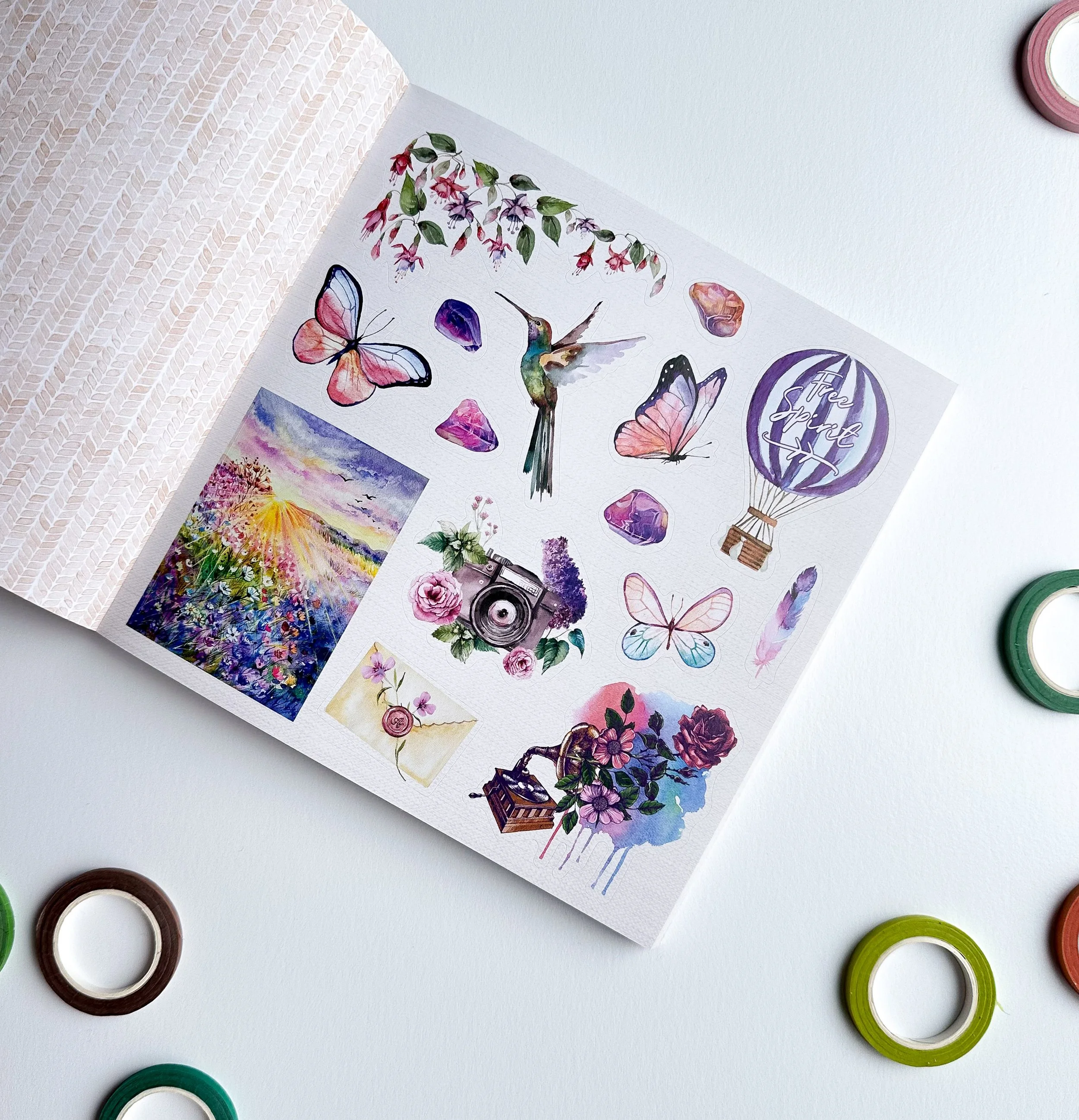 Boho Dreams Stickers by Peter Pauper Press 2 | schoolnest.JPG