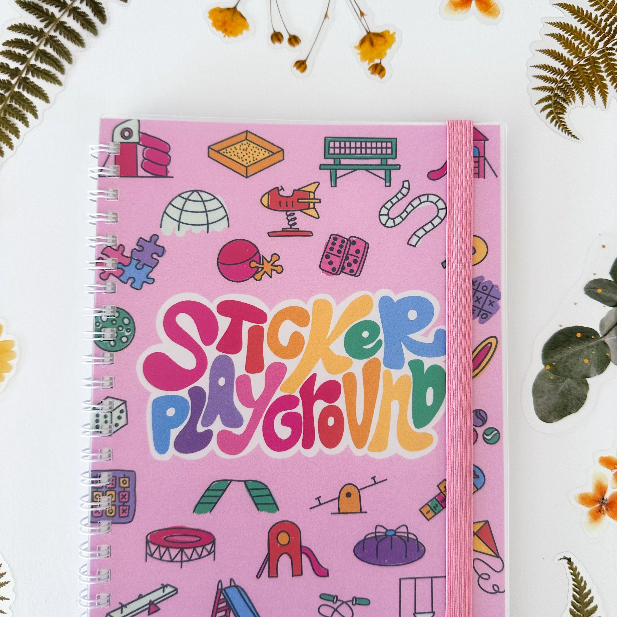 Sticker Playground Sticker Release Book by NatterDoodle