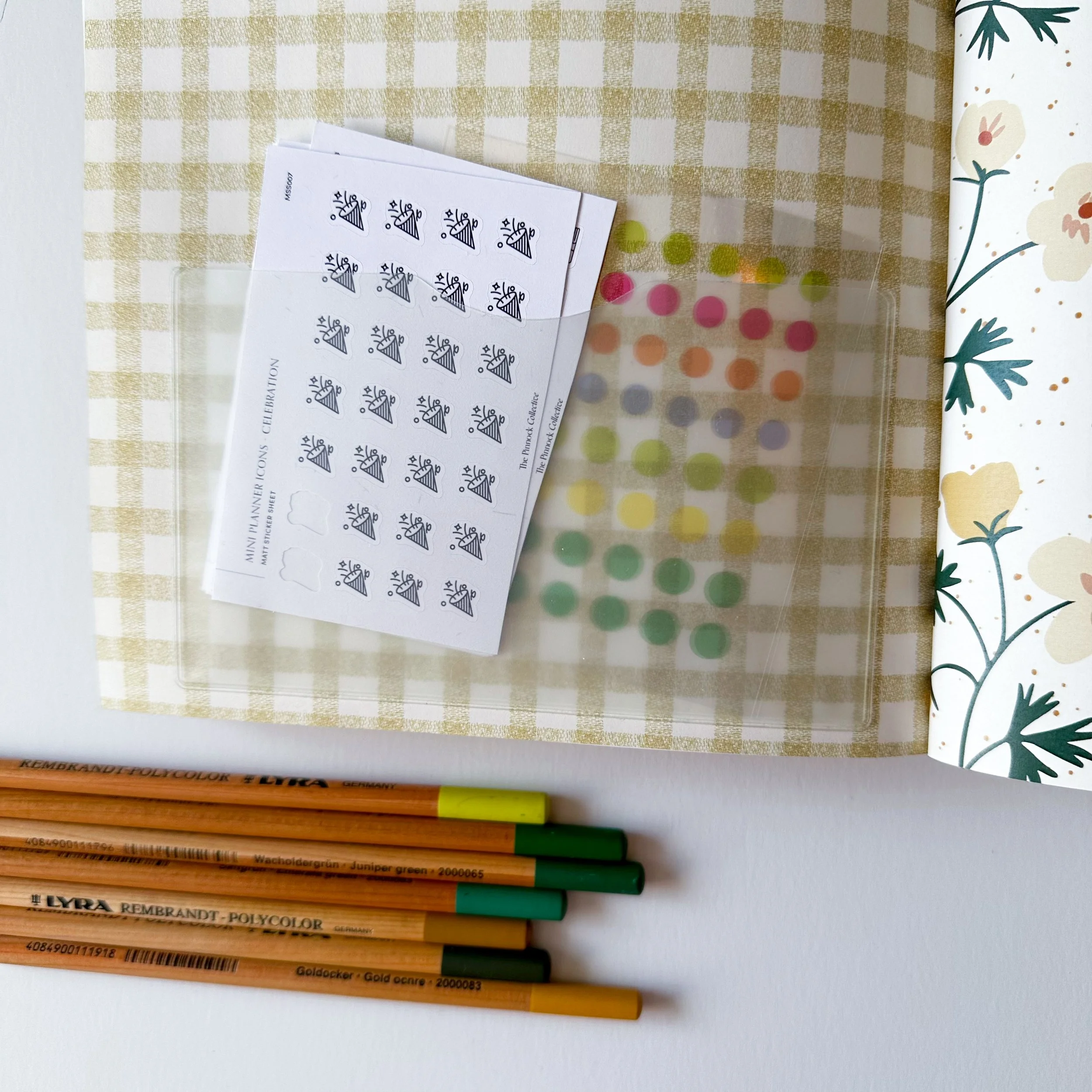 Adhesive Vinyl Pockets by Peter Pauper Press