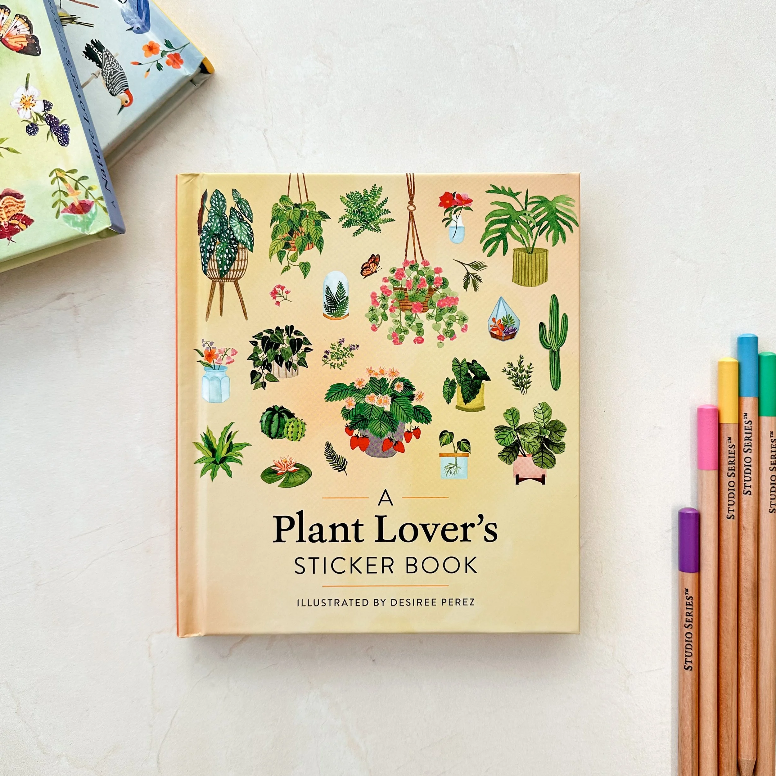A Plant Lover's Sticker Book