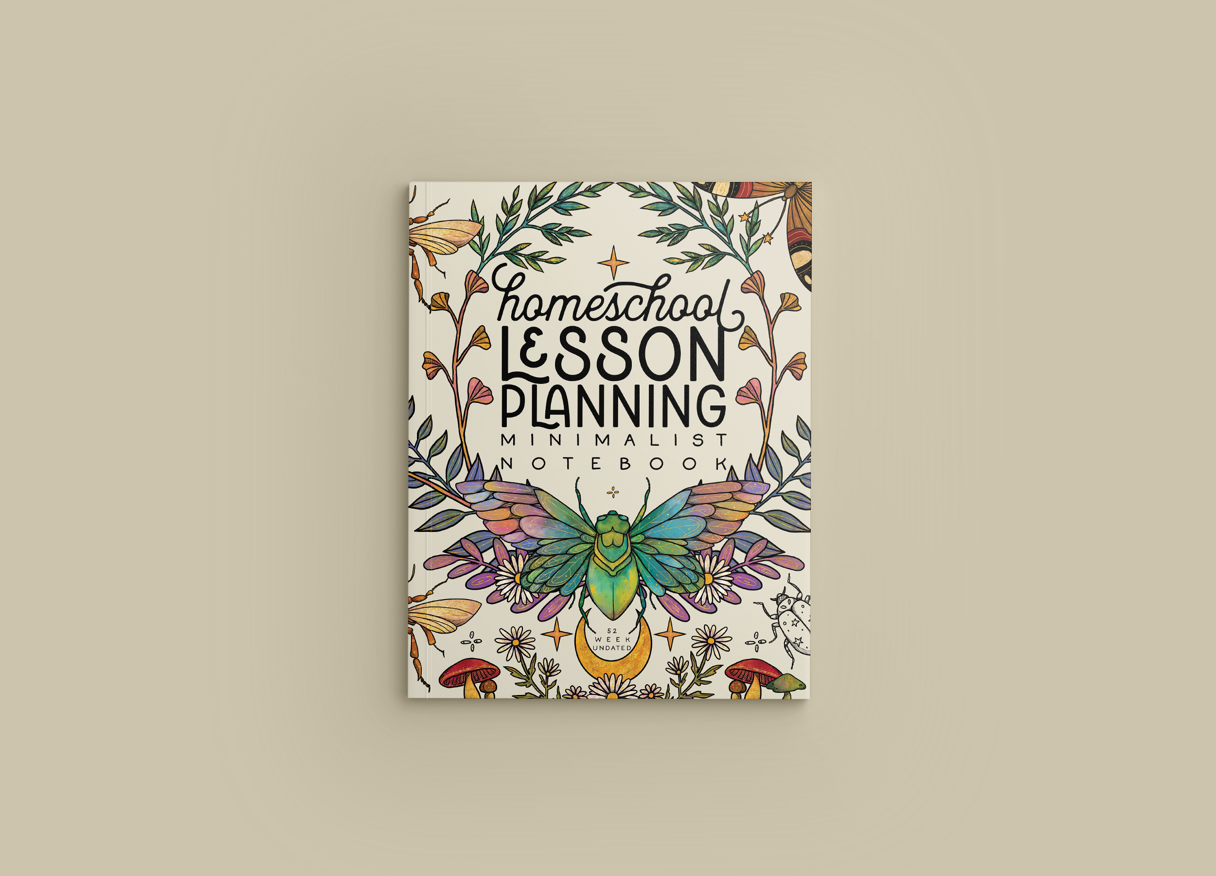 HOMESCHOOL LESSON PLANNING MINIMALIST NOTEBOOK - Nature Series Mockup 1.png