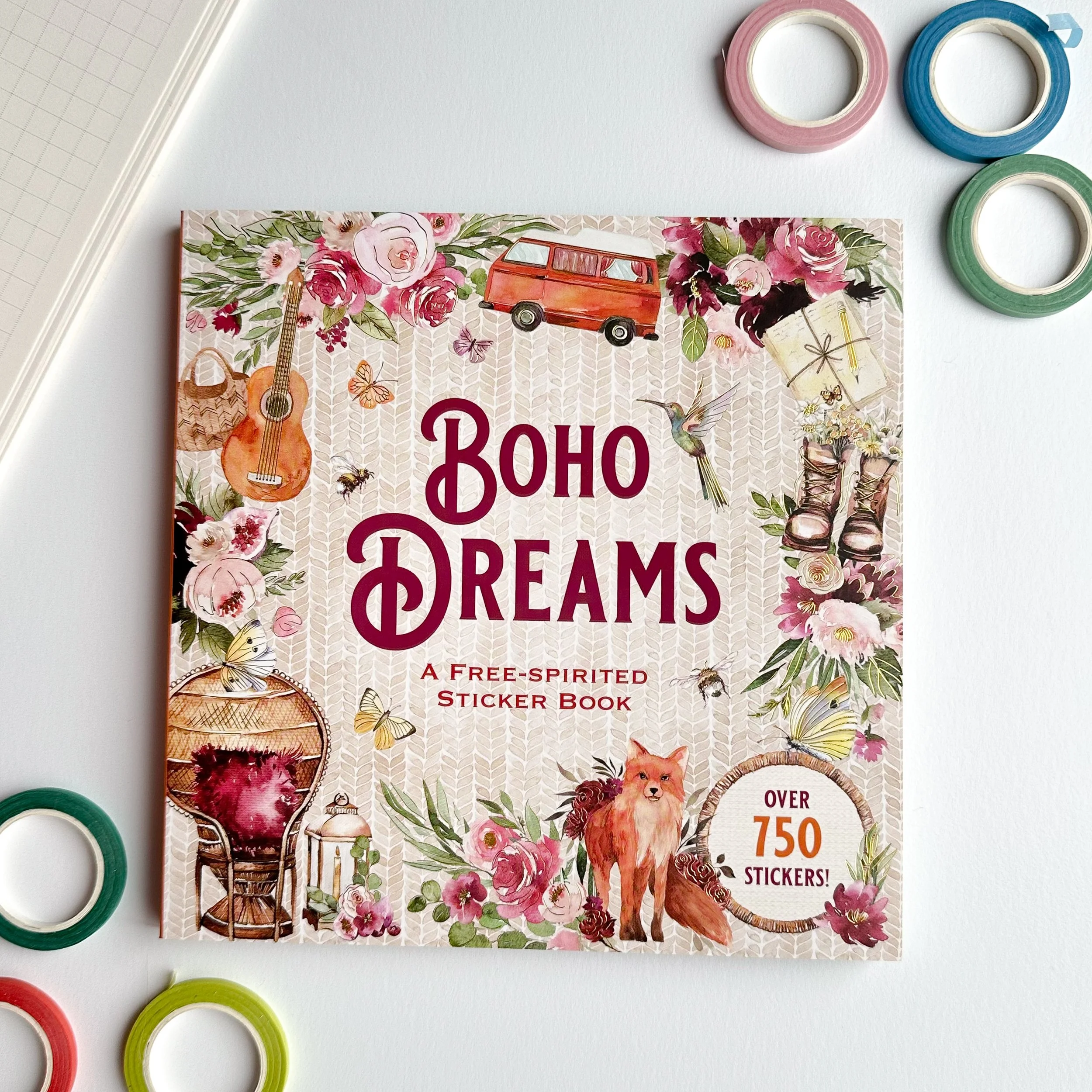 Boho Dreams Stickers by Peter Pauper Press 1 | schoolnest.JPG