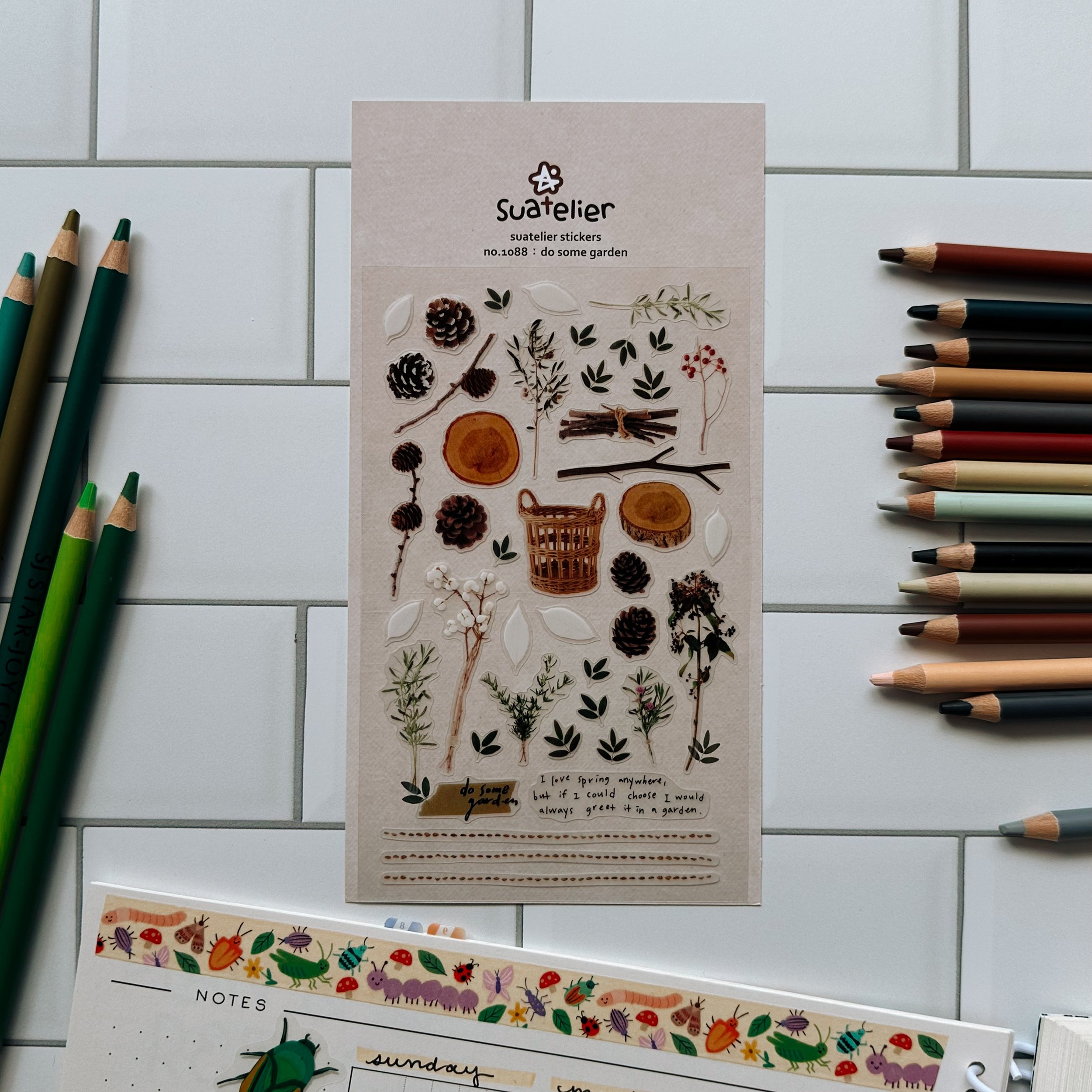 Woodland Finds Sticker Sheet