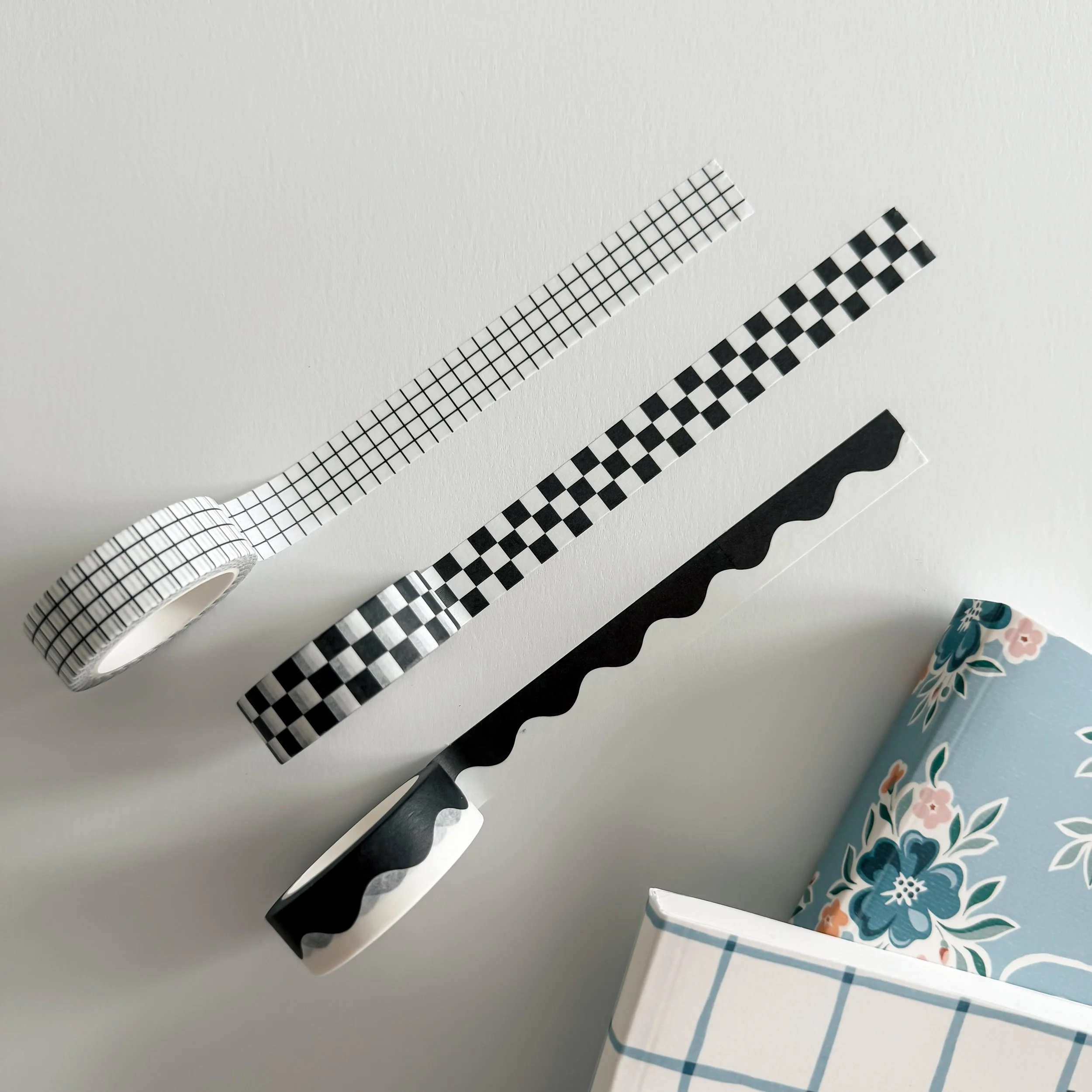 Black & White Washi Tape Set by Mellowworks