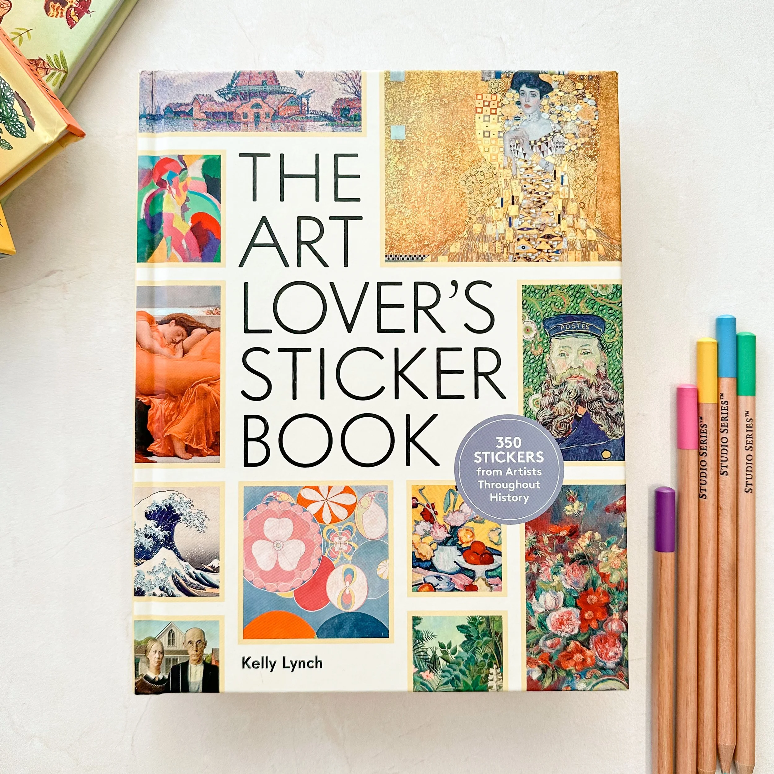 The Art Lover's Sticker Book by Kelly Lynch