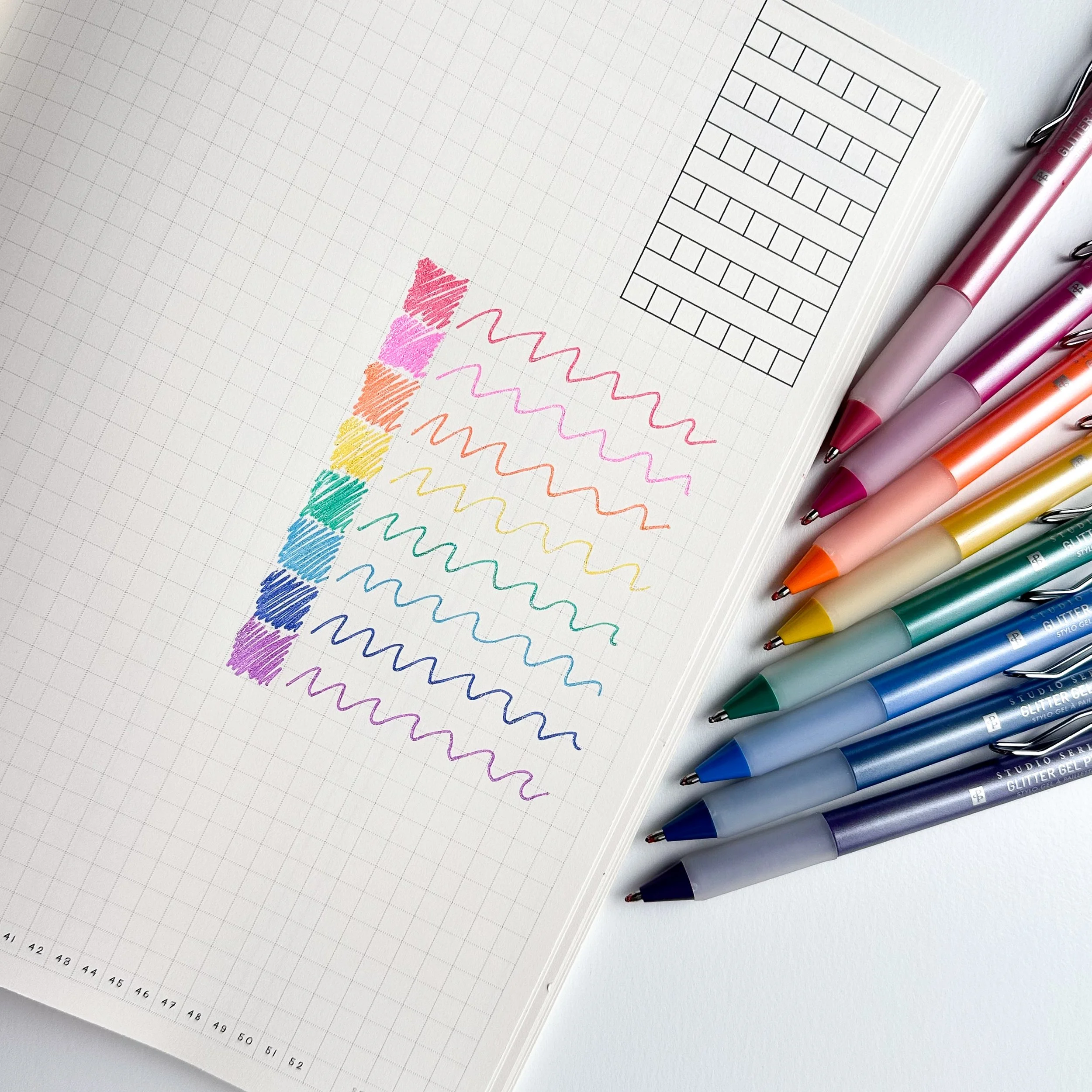 Jewel Tone Glitter Gel Pens by Peter Pauper Press 2 | schoolnest.JPG