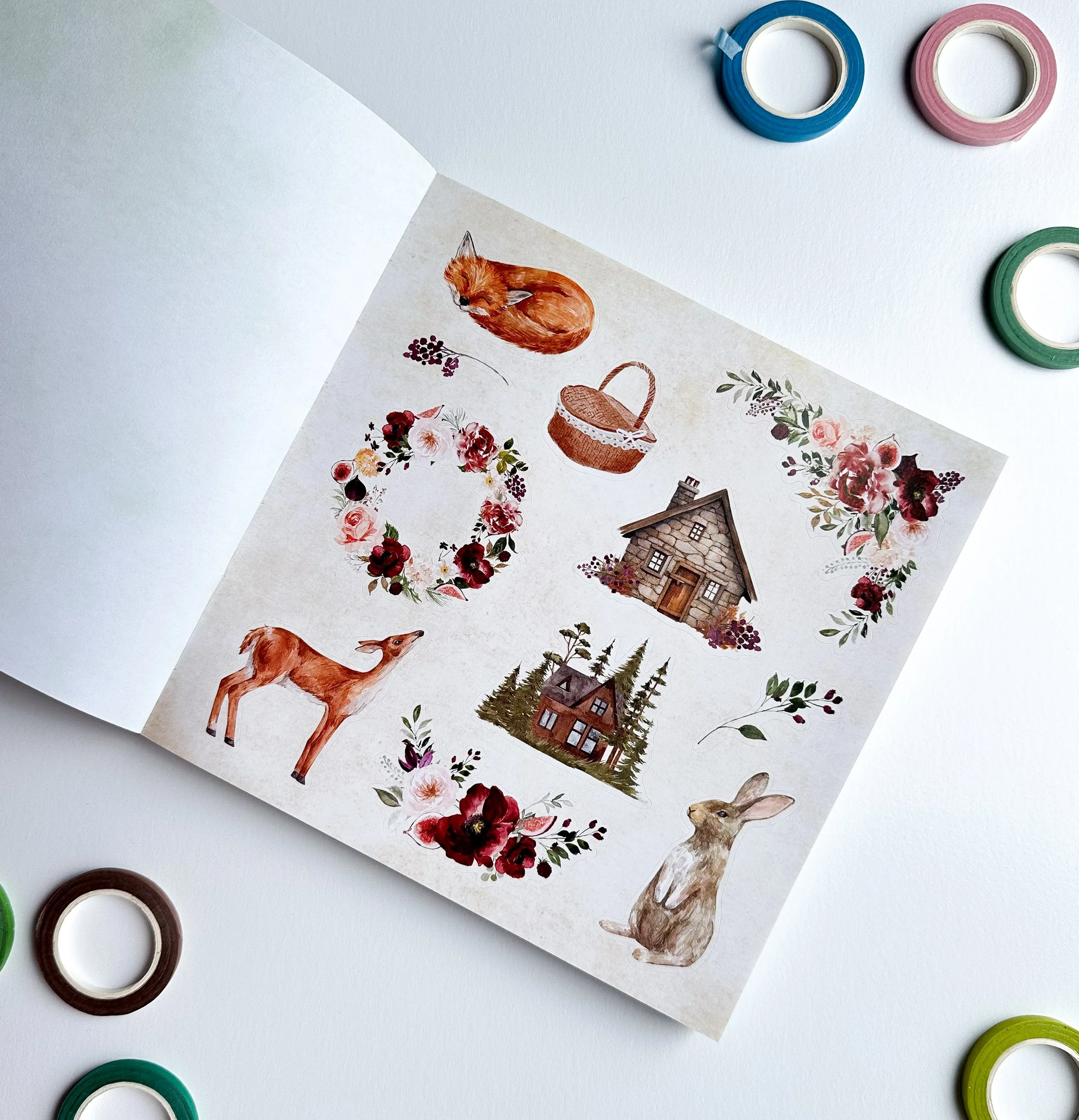 Cottagecore Stickers by Peter Pauper Press 2 | schoolnest.JPG