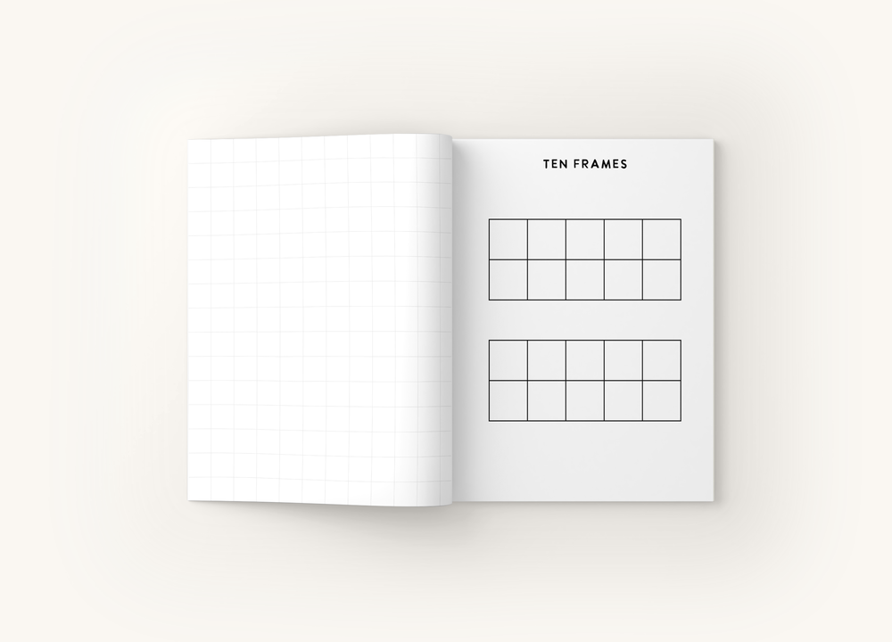 Primary Math Notebook: Black — Schoolnest