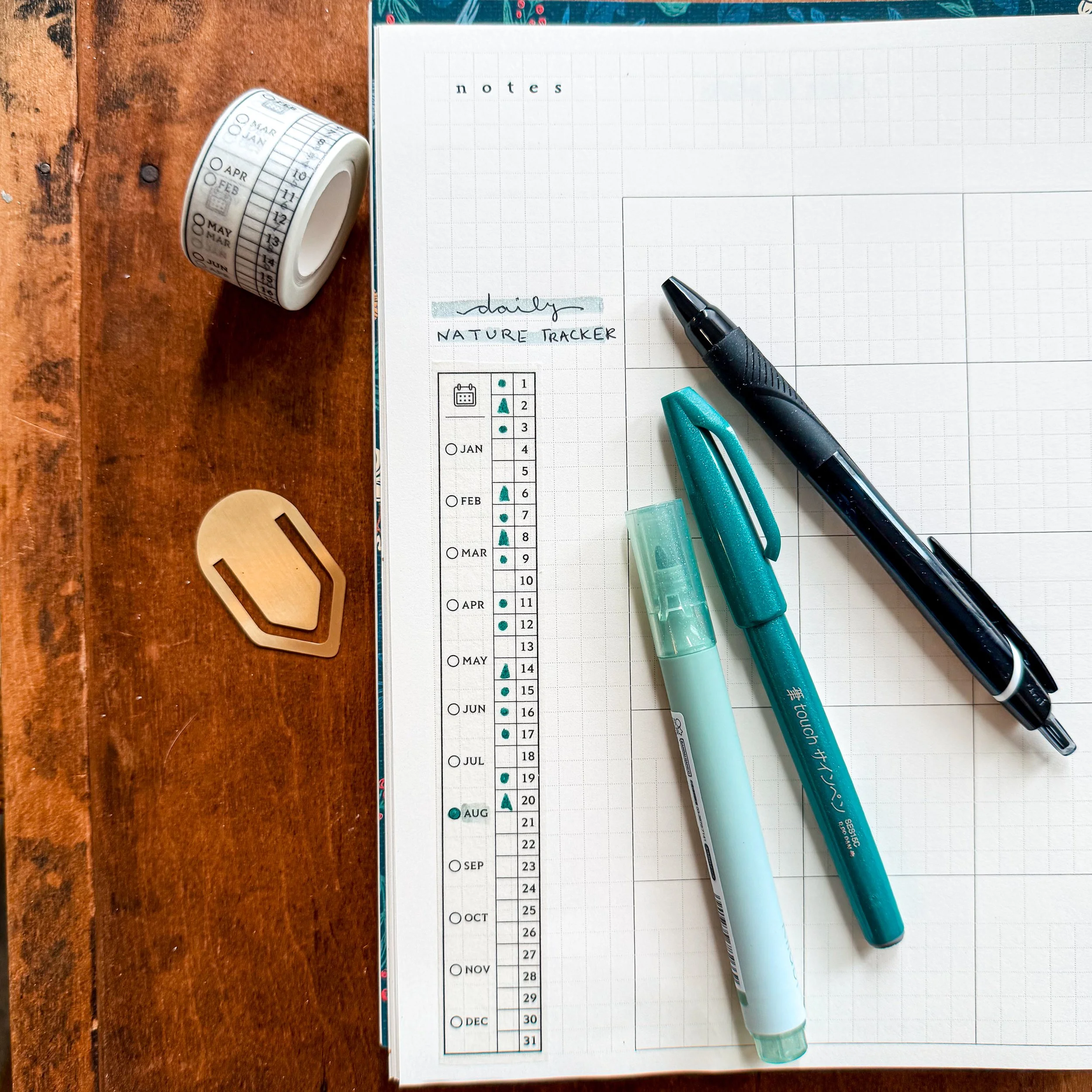 Vertical Monthly Log Writable Washi by Laomis | schoolnest 2.JPG
