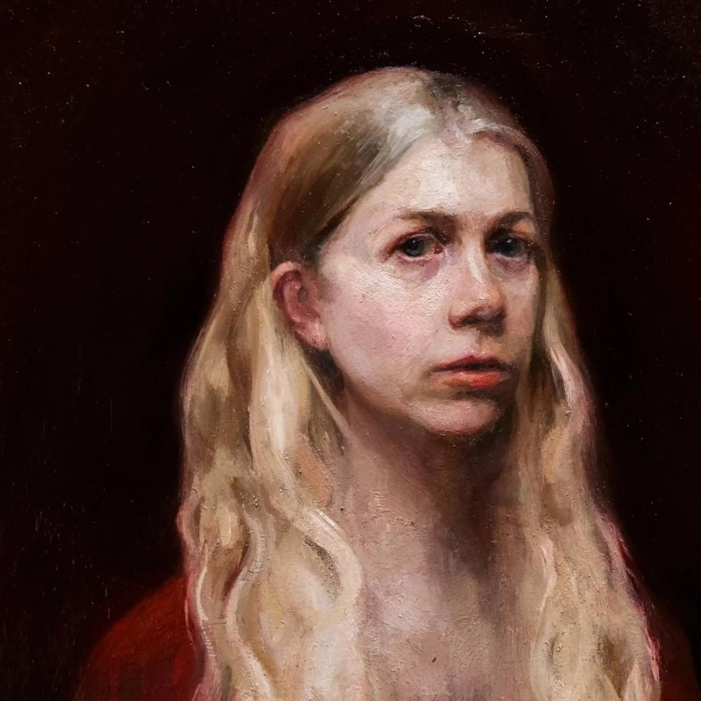 Close-ups of my portrait of Britta

❤️&zwj;🔥

Available for sale 

68 x 45 cm

#portraitpainting
#oilpainting #traditionalartistsoninstagram #brittanoresten #contemporaryart #closeups #classicalpainting
#classicalportrait