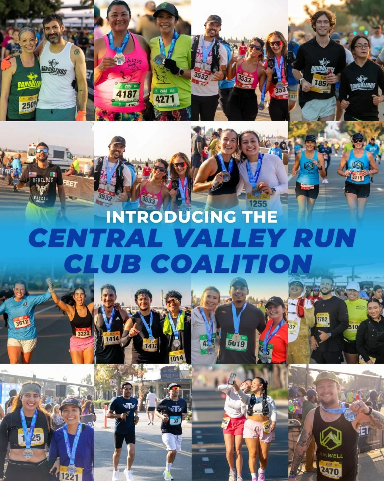 Introducing the Central Valley Run Club Coalition 🏃&zwj;♂️🏃&zwj;♀️

Run clubs provide an opportunity to be part of something bigger than yourself&mdash;fostering accountability, encouragement, and community. They&rsquo;ve become places to build fri