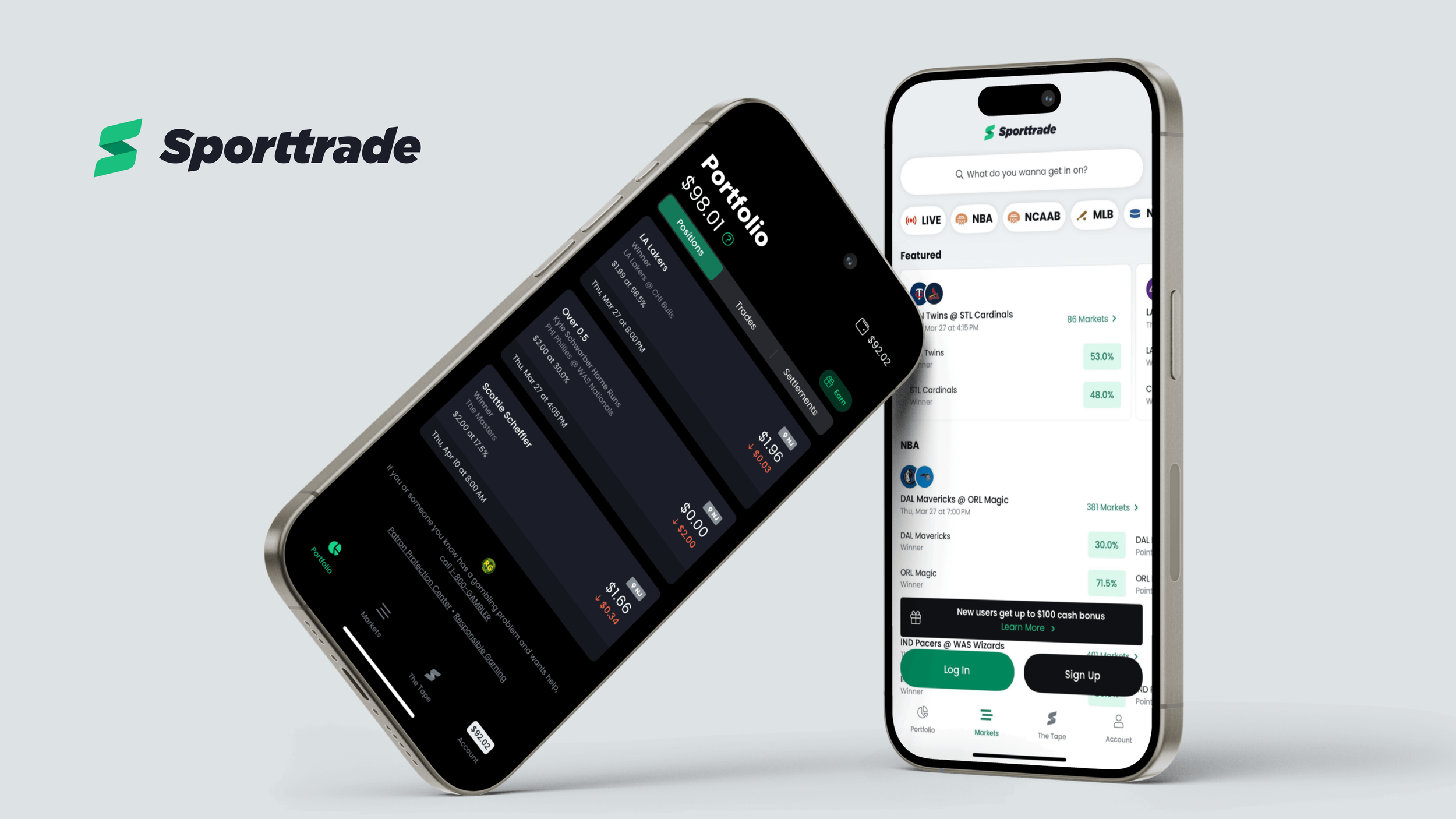 Sporttrade, a sports betting exchange.