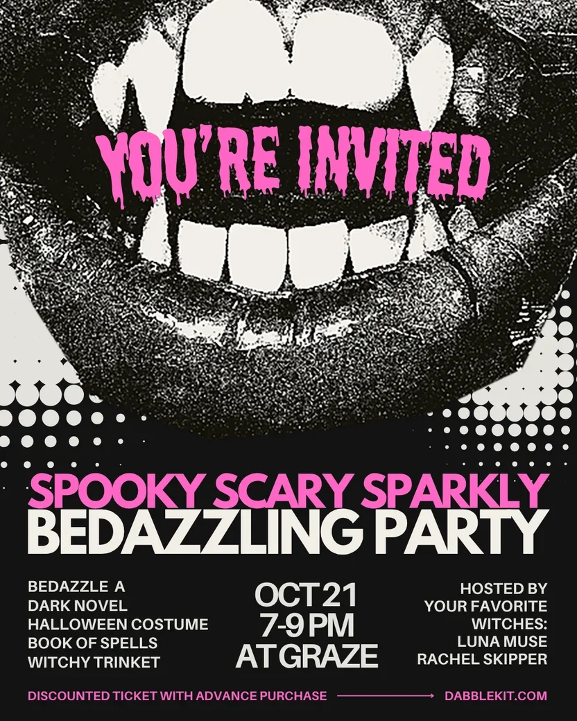 Spooky, Scary & SPARKLY Craft Night