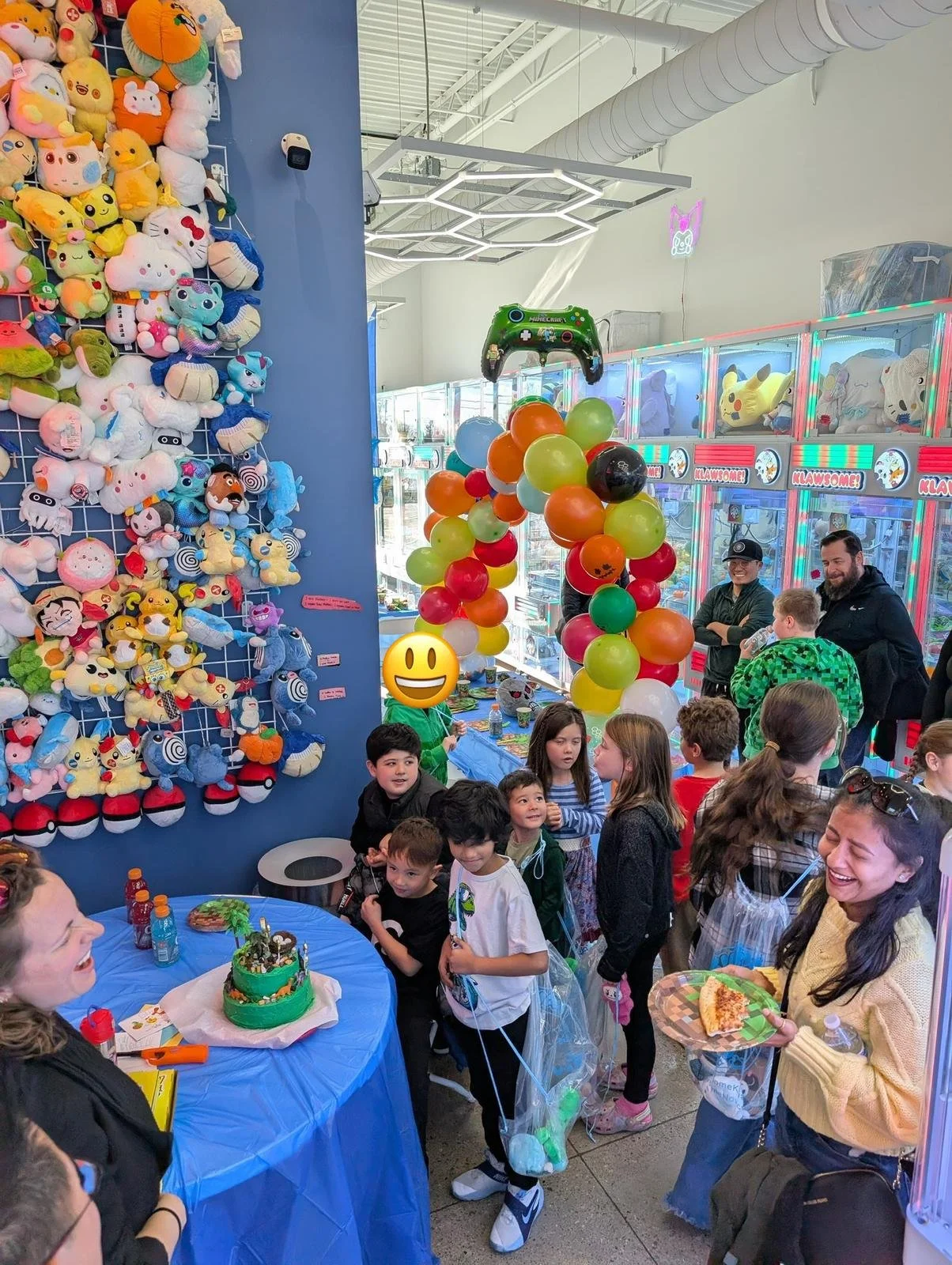 Lively birthday party