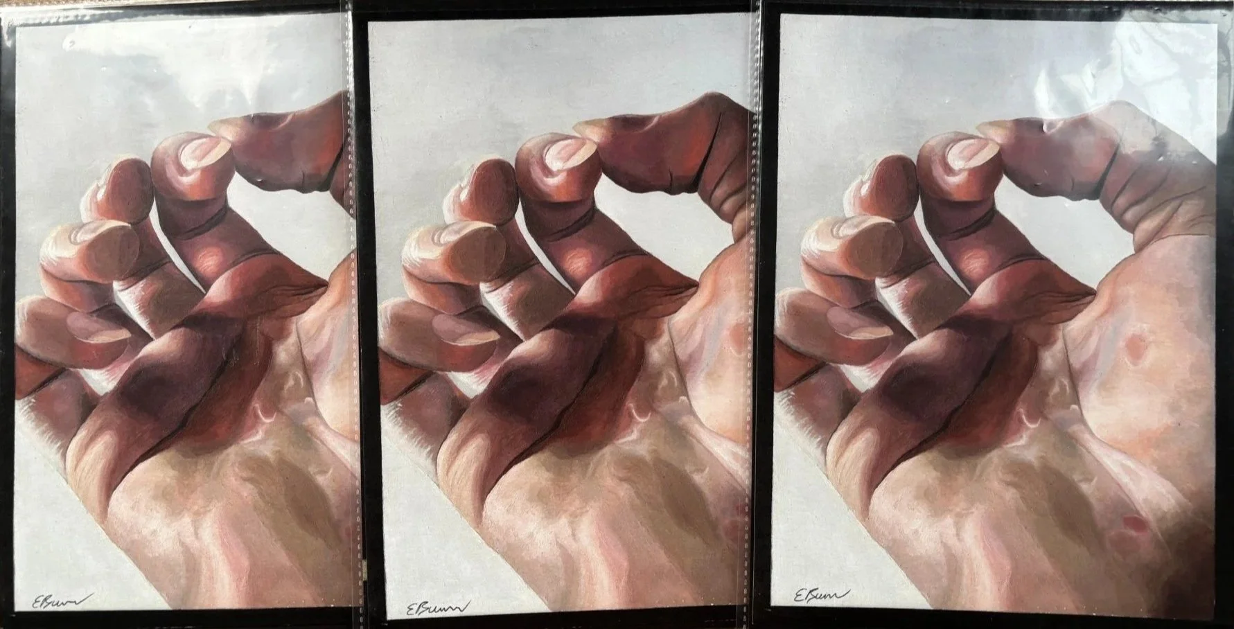 How It Starts Painting Print.