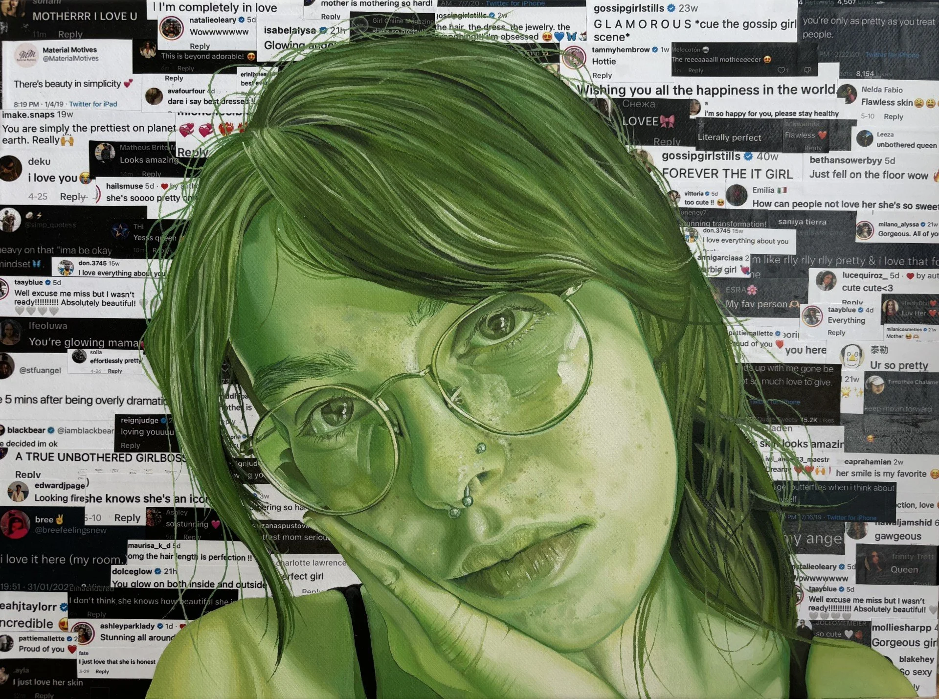 Haze Painting Print.