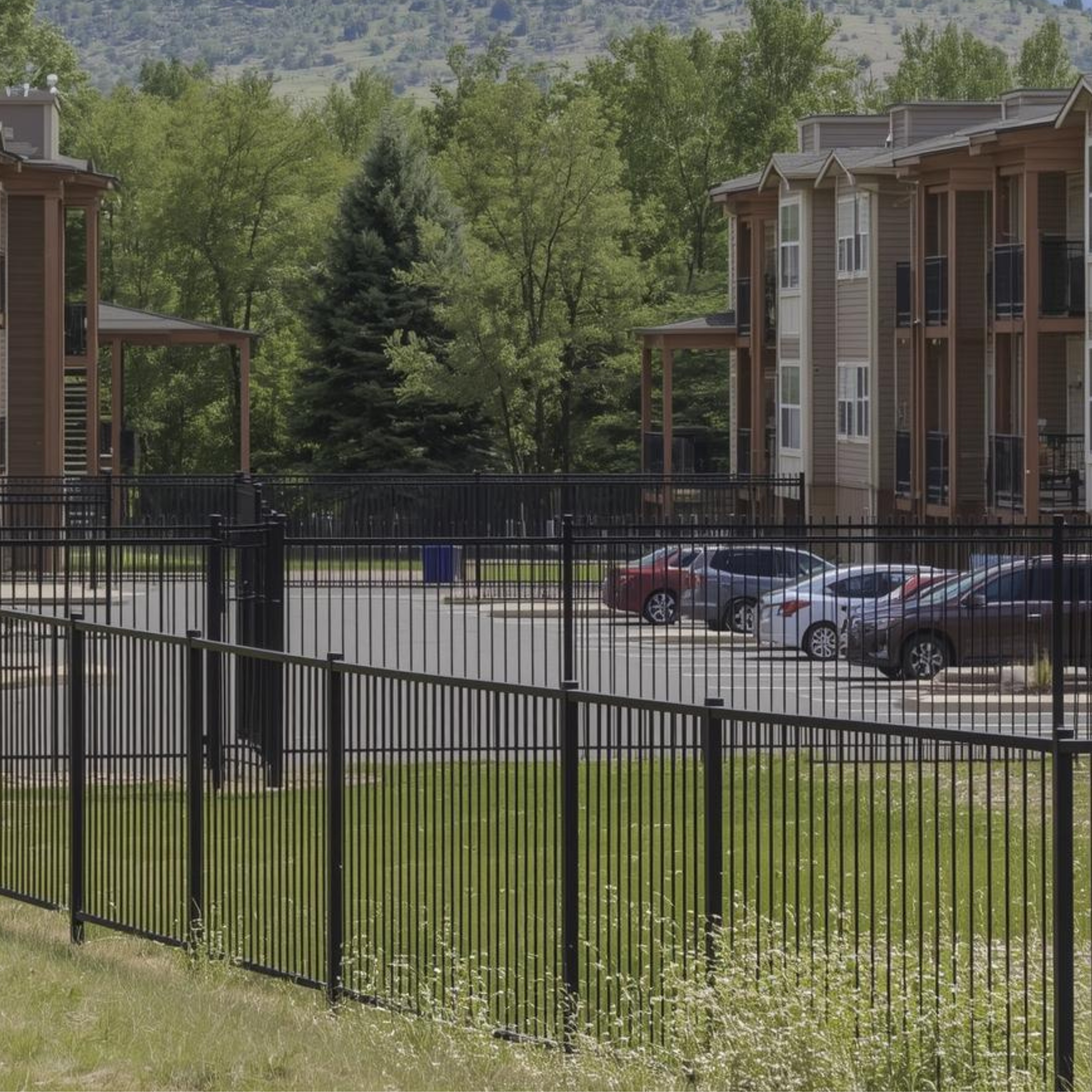 commercial property fencing Colorado Springs